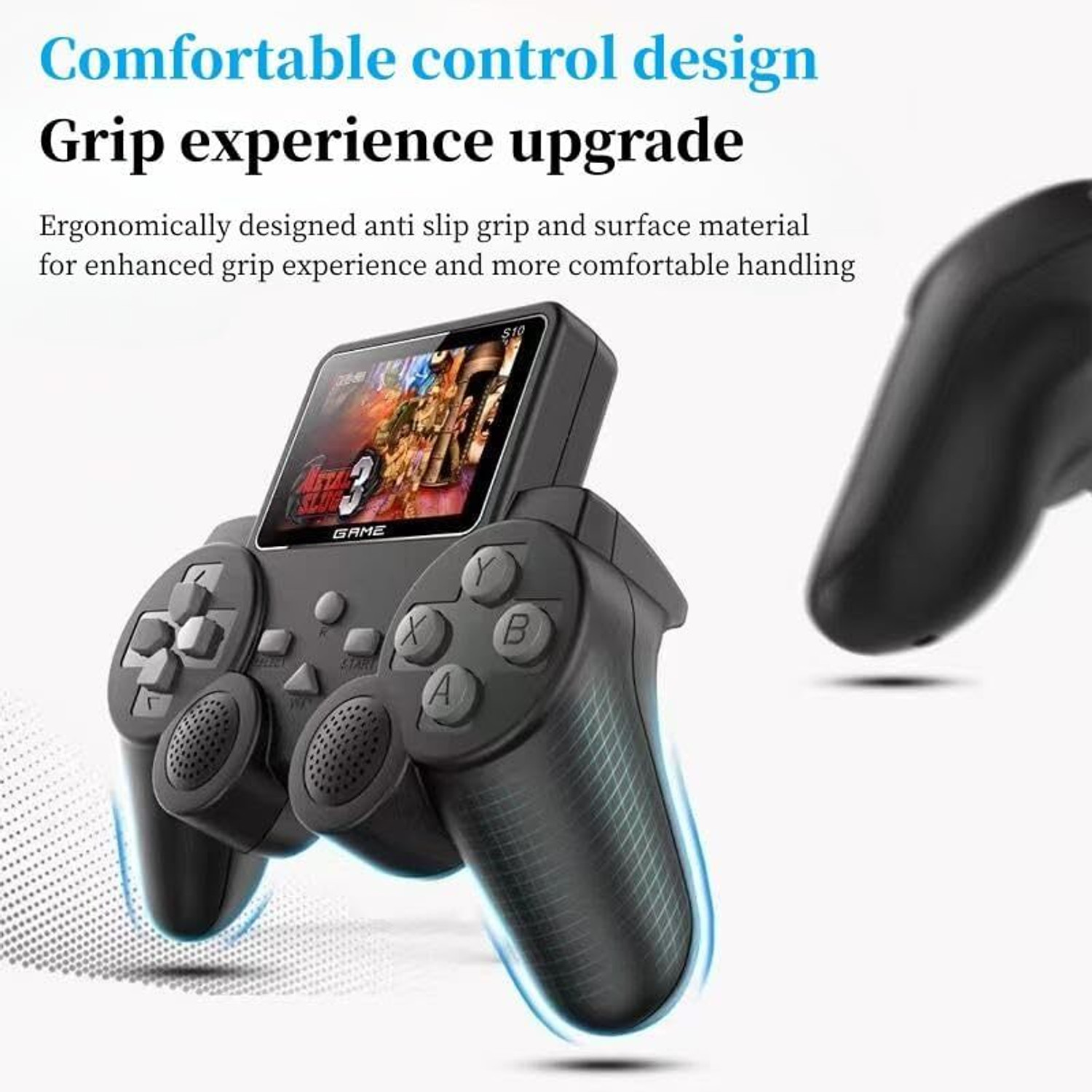 Image of Rhonnium 520 in 1 Sup Video Games Portable, Led Screen and USB Rechargeable Gamepad