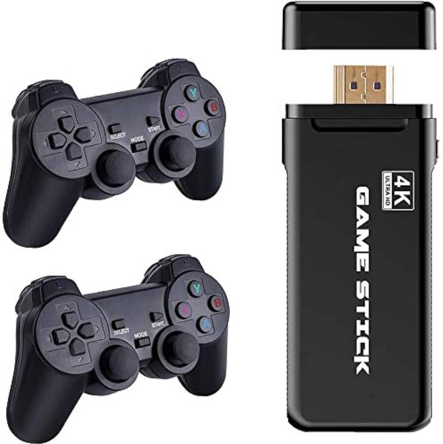 DWH Retro Game Stick 2.4G Wireless Classic Video Game Portable Pocket Gaming Console Handheld Gaming Console