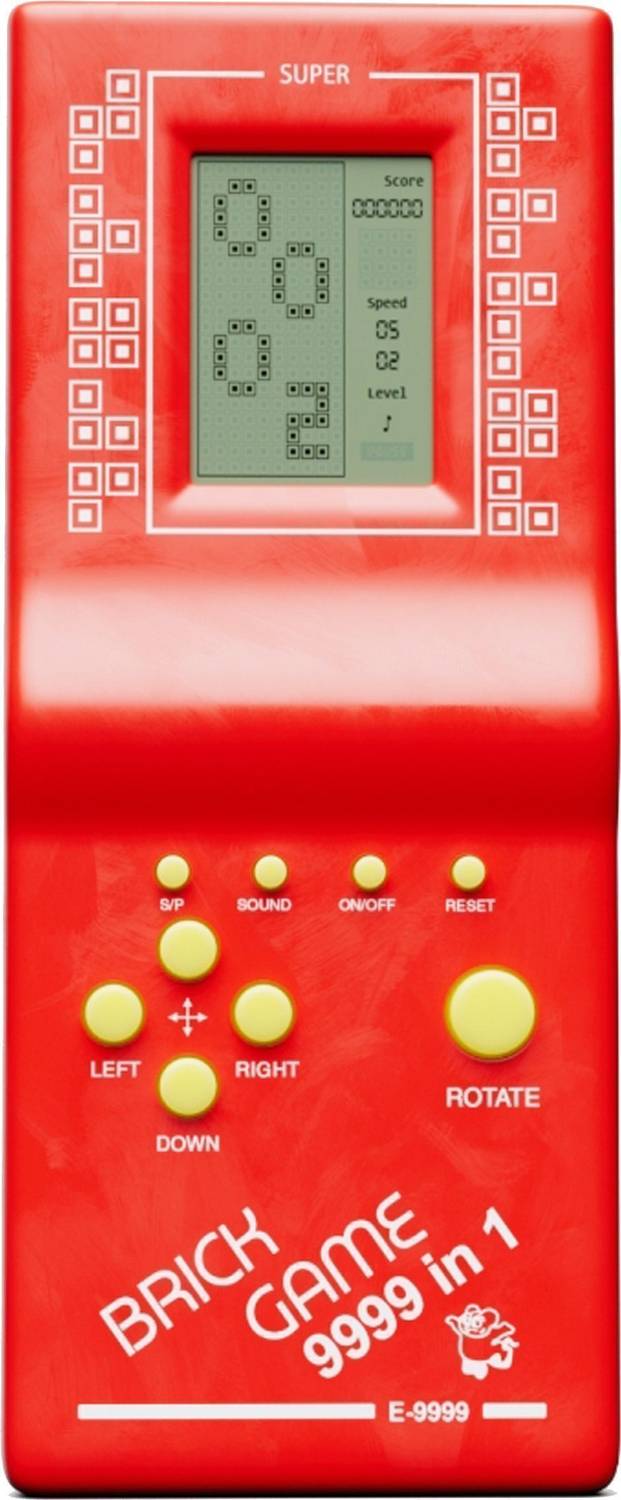 RIYESTO TOYS Handheld Portable Indoor And Outdoor Brick Game 9999 In 1 Video Game For Kids. Handheld Gaming Console