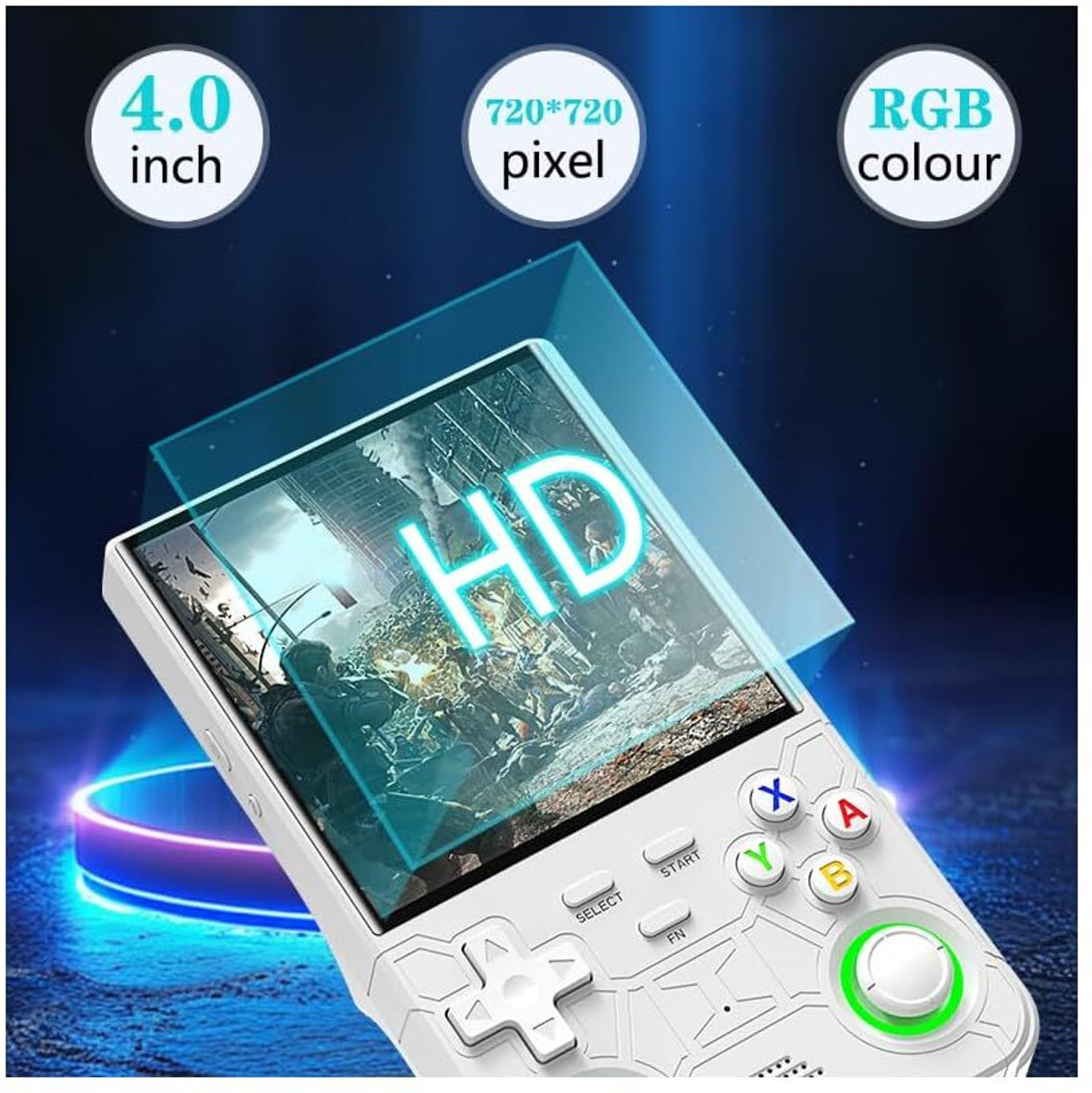 Image of Playtastic R36 Ultra Game Console 4 inch Retro Emulator System 64 GB with 20000+Preinstall video game 20+ Simulators