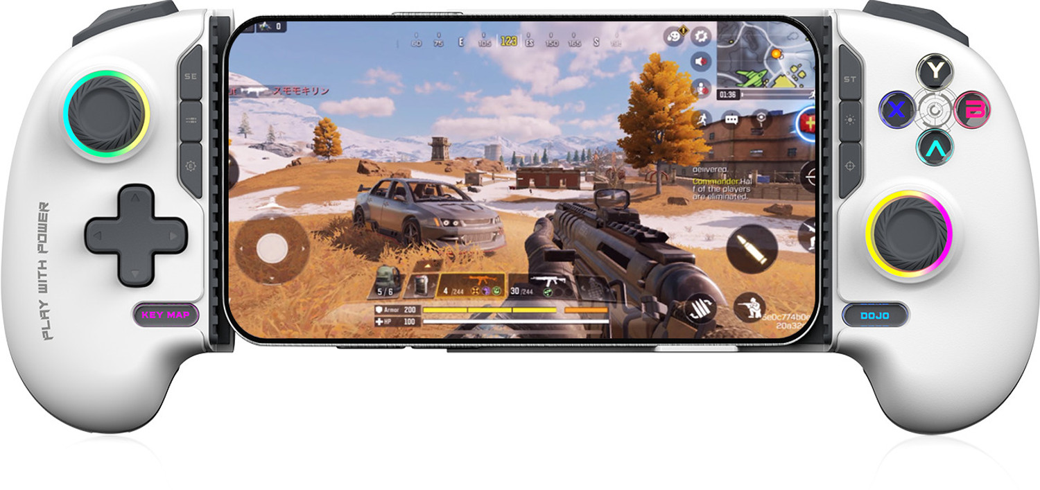 Image of EVOFOX Deck 2 Smartphone with Hall Effect Triggers & Joysticks, Key Mapping, RGB Handheld Gaming Console