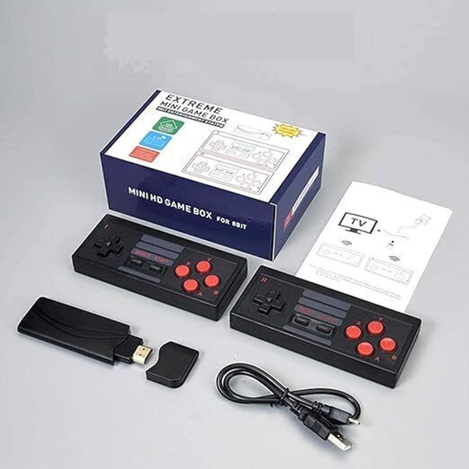 gamenophobia Plug & Play wireless video game for kids Game Handheld Gaming Console