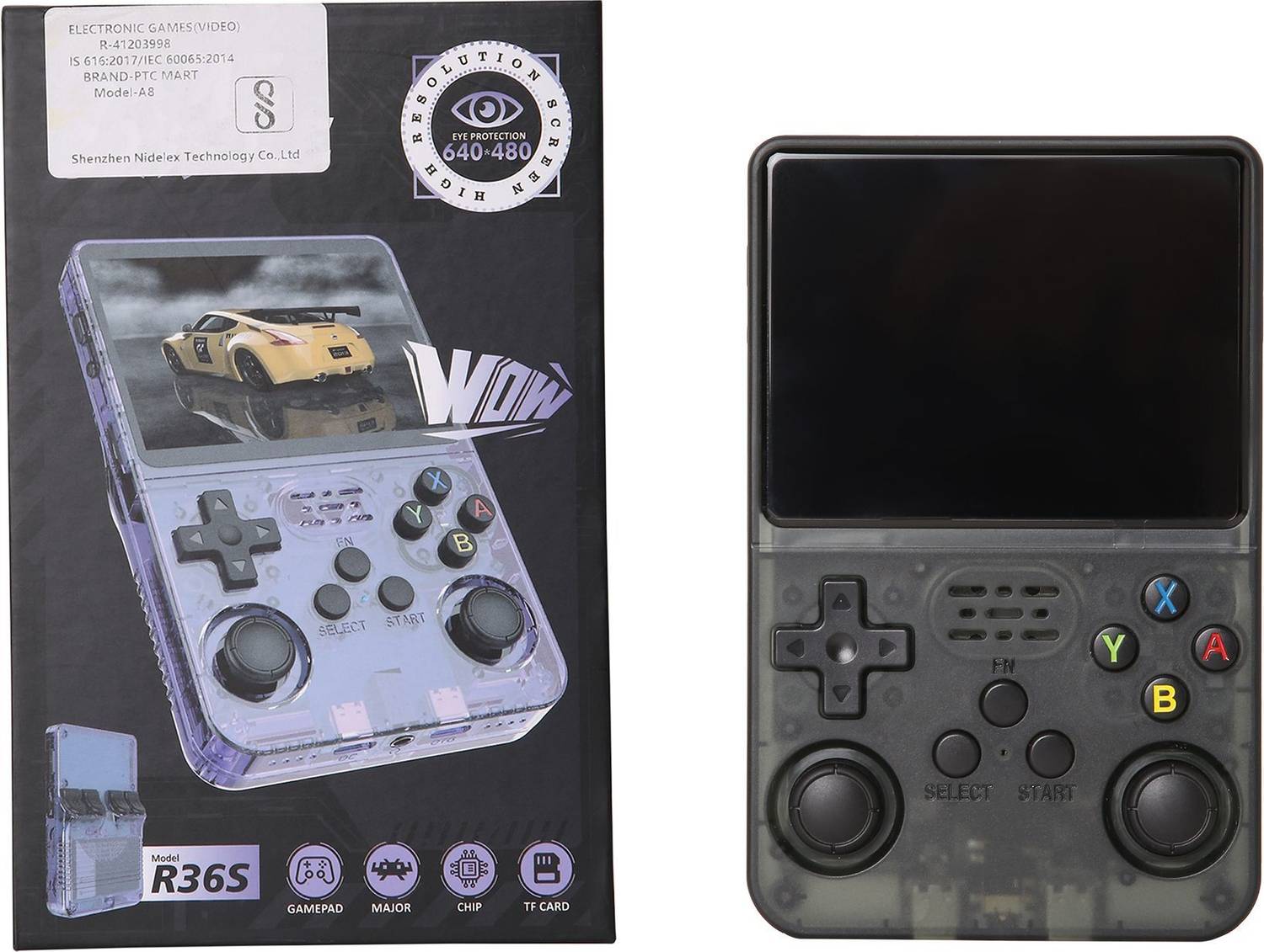 Funkisto R36S Console | 15,000+ Retro Games | 20+ consoles in 1 Handheld Gaming Console
