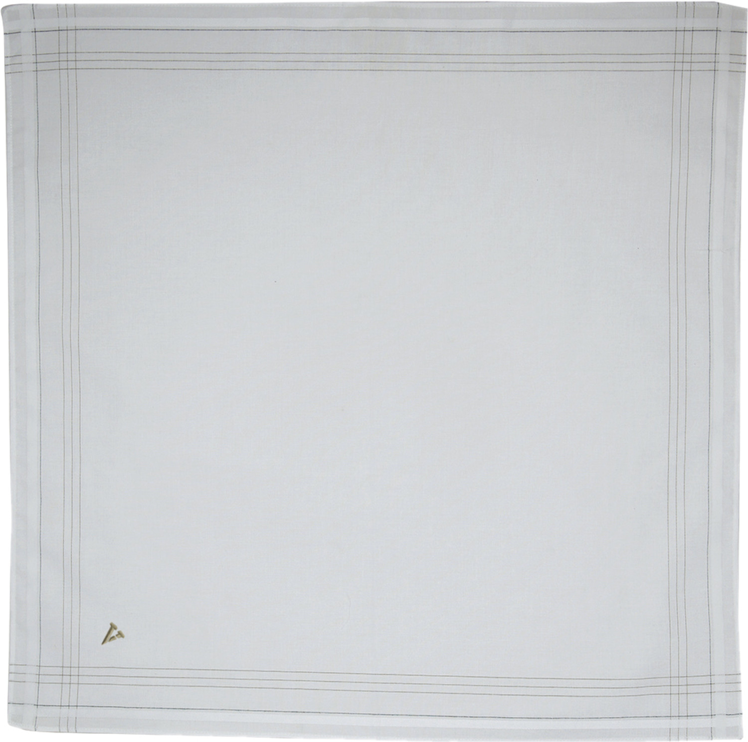 Image of VAN HEUSEN Mens Cotton Hanky [ inchWhite inch] Handkerchief