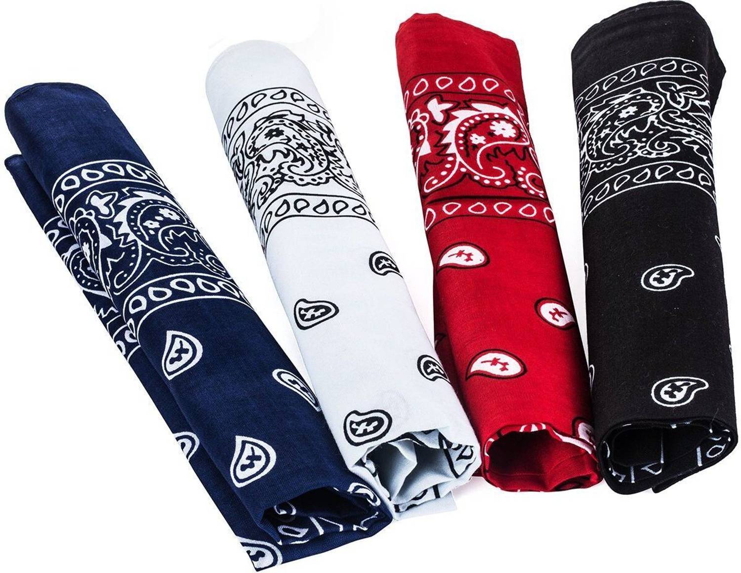 BNB Men Printed Bandana Pack of 4 - Image 3