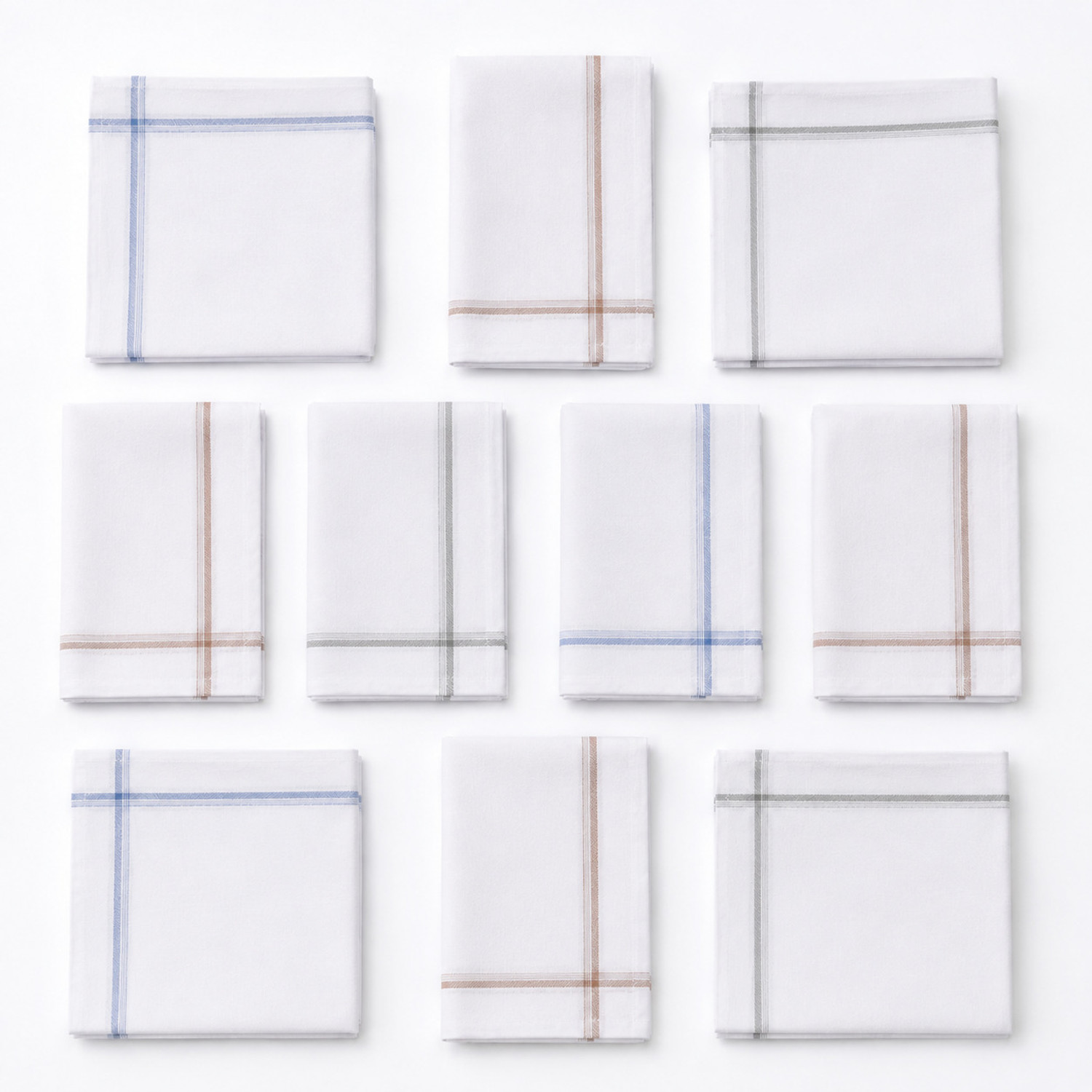 Image of BLACKTANK Comfortable Handkerchiefs for Everyday Use [ inchMulticolor inch] Handkerchief