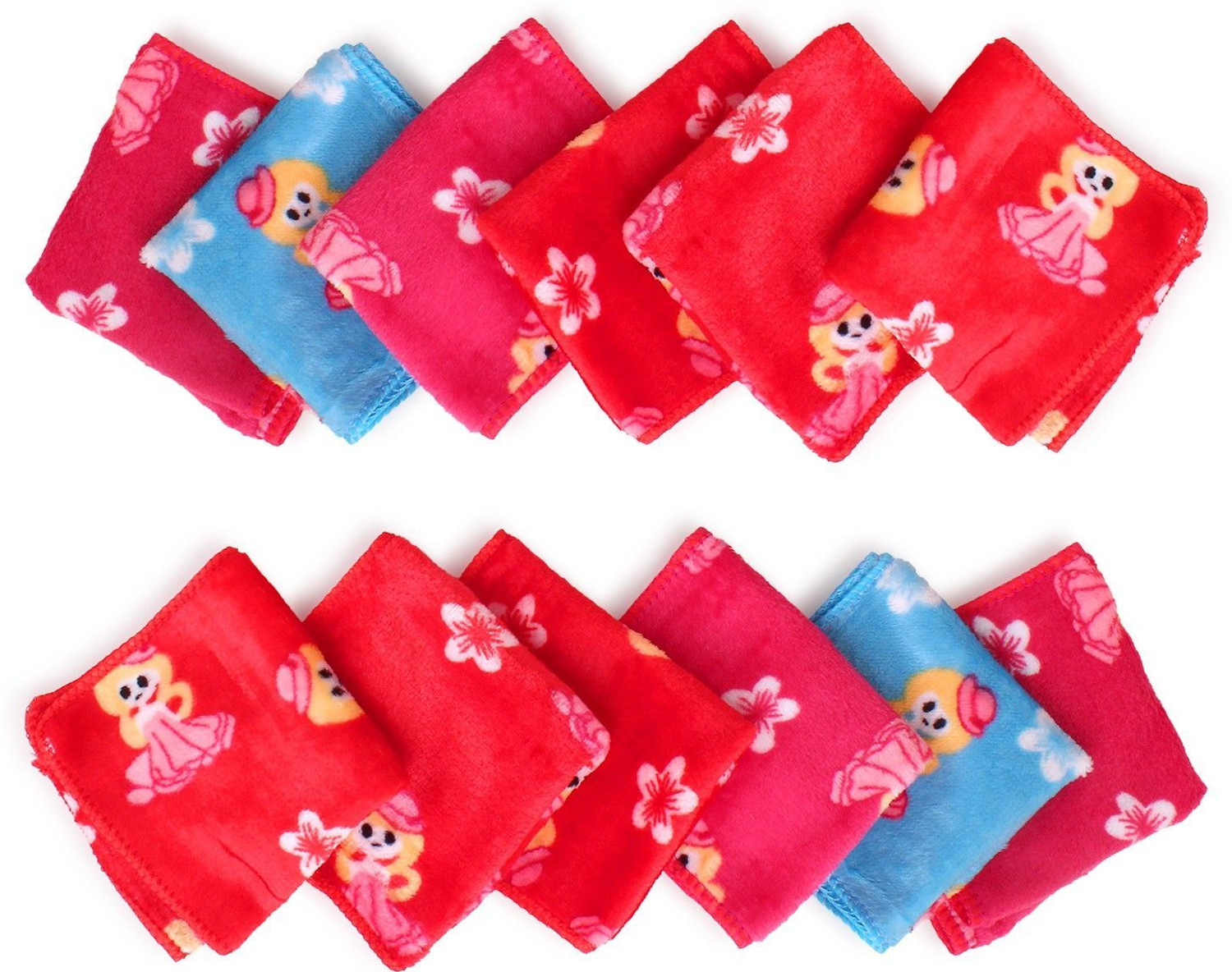 Image of DIVYSIMAR PARIS DOLL [ inchRed inch, inchBlue inch] Handkerchief