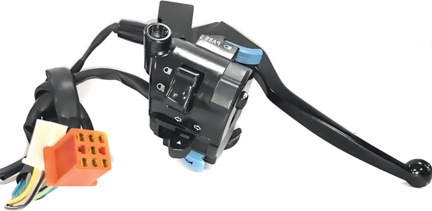 Image of UNO MINDA Handle Bar Switch (Left Side) for TVS Star Sport BS4 (SW-0251H) Handle Bar