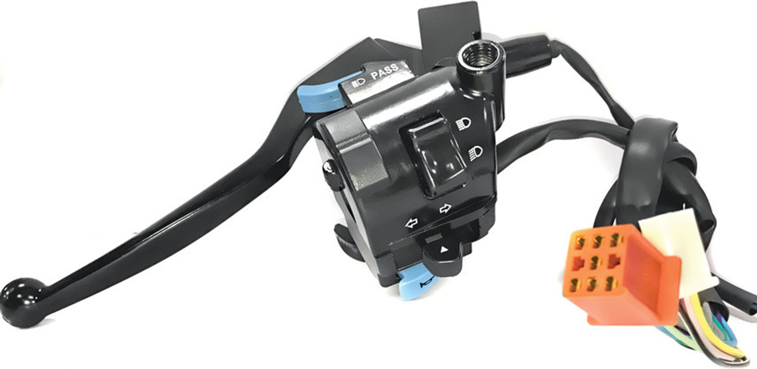 Image of UNO MINDA Handle Bar Switch (Left Side) for TVS Star Sport BS4 (SW-0251H) Handle Bar