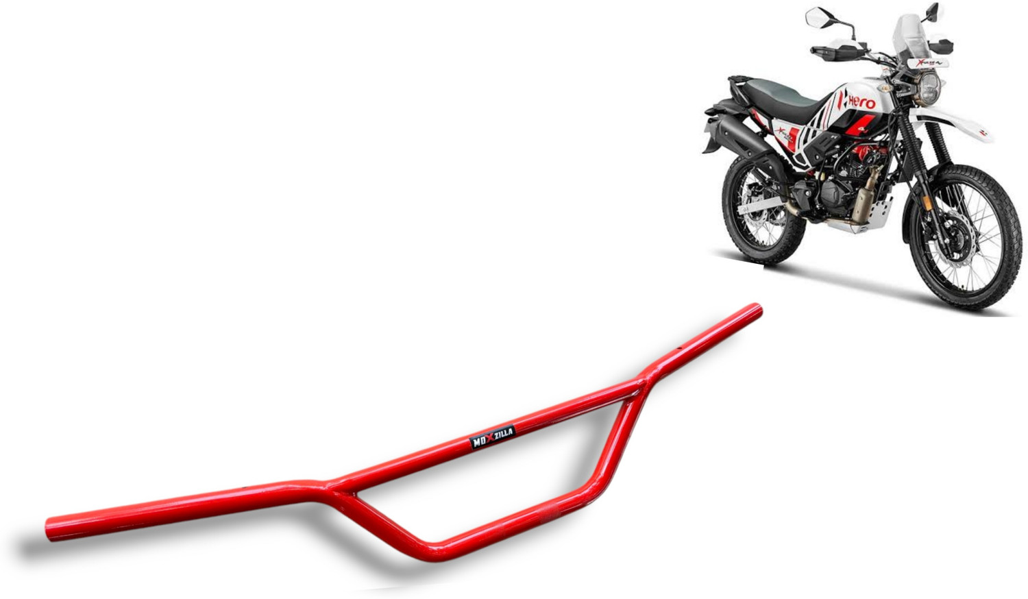 Image of MOXZILLA XPulse 200 4V /2V Handle Bar , Ultra Comfort For Touring Handle Bar