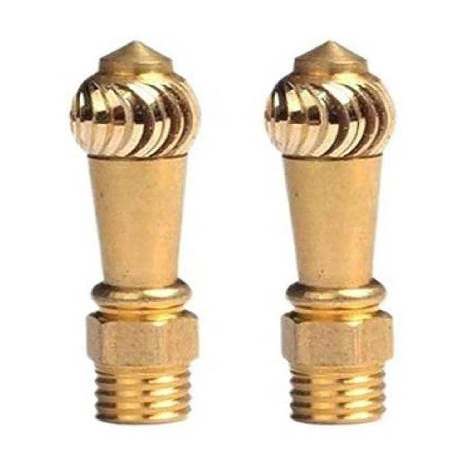 Bullkartzone Brass Handle Yoke Bolt for Royal Enfield Bullet Classic Standard(GOLDEN) Handle Bar