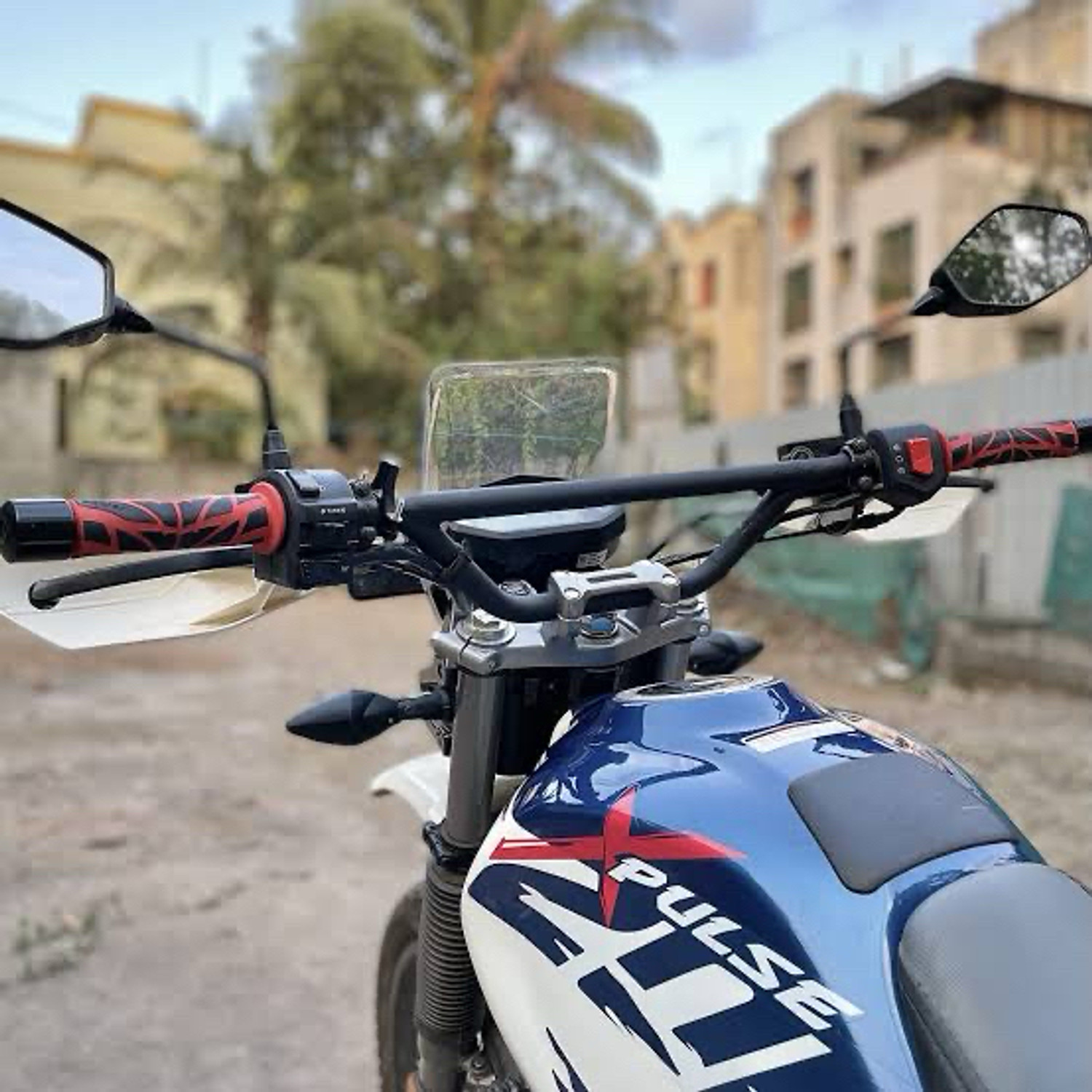 Image of MOXZILLA Xpulse 200 4v /2v Touring Handlebar for Ultra Comfort Handle Bar