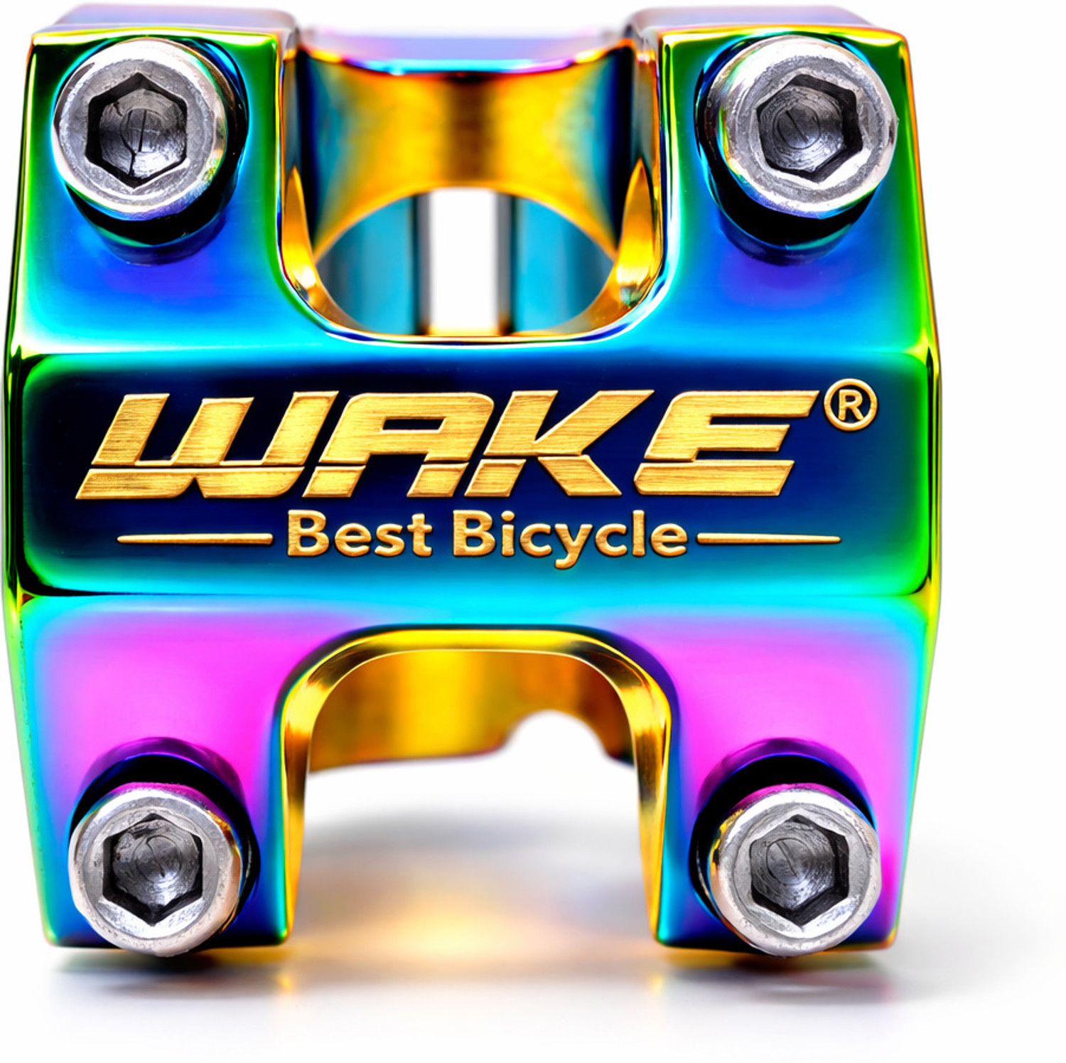 Image of CARBON BIKE Bicycle colorful Rainbow Stem Bicycle Handlebar Stem for MTB 31.8mm Bicycle Handle Grip