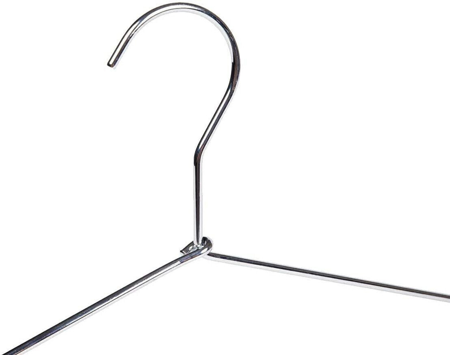 Image of LICAN 301 Shirt Hanger 24 Pcs Steel Coat Pack of 24 Hangers For Coat