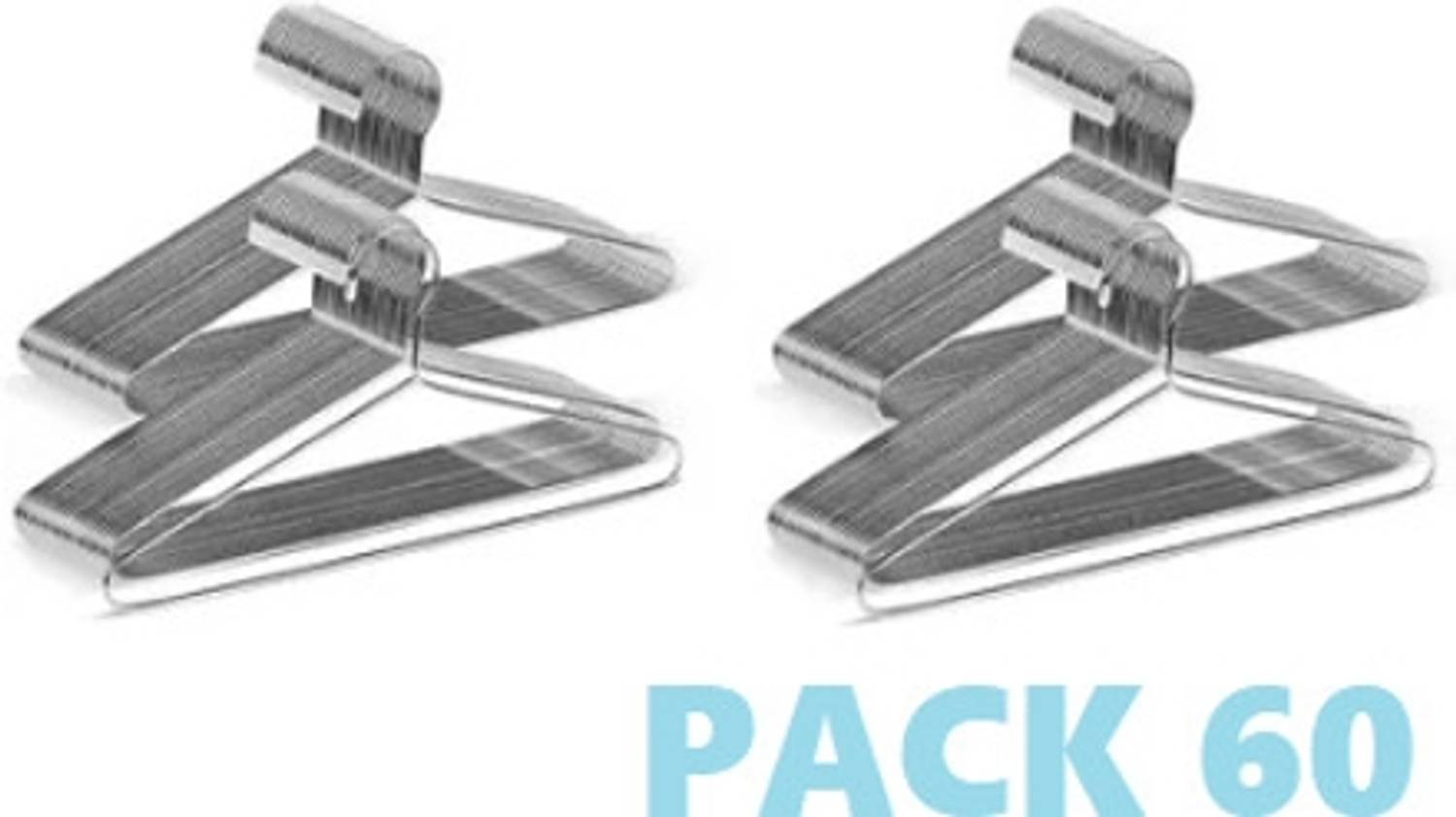 ARSENTERPRISES Steel Coat Pack of 60 Hangers For Coat (Steel) Steel Coat Pack of 60 Hangers For Coat