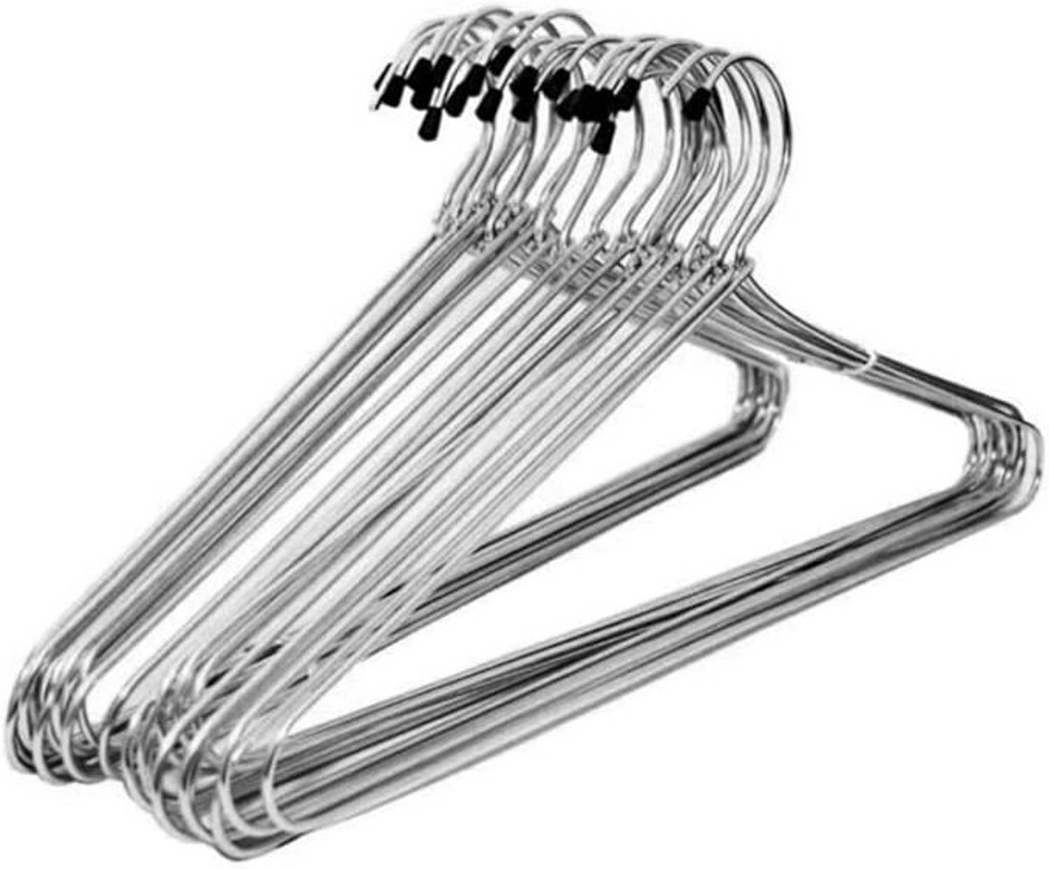 Buyer's Choice Multipurpose wardrobe Steel Shirt Steel Saree Pack of 12 Hangers For Saree