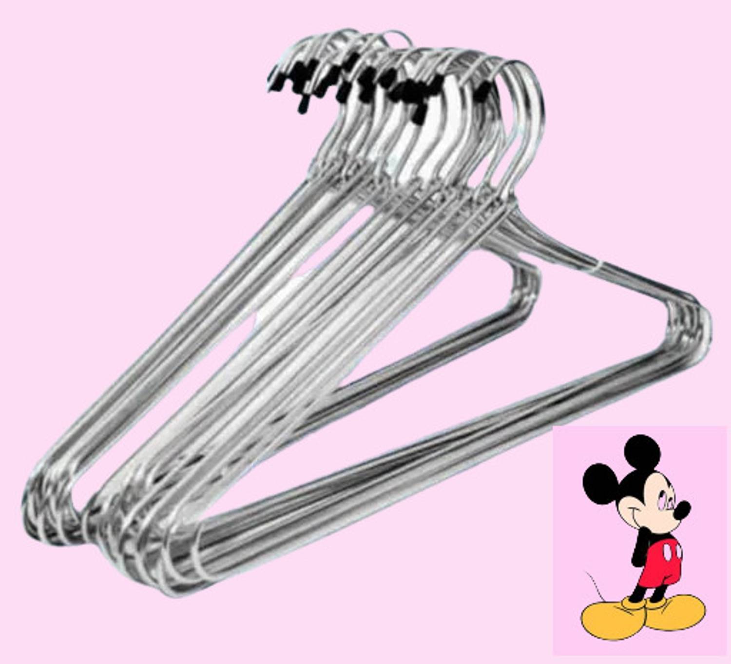 ARSENTERPRISES Steel Coat Pack of 12 Hangers For Coat (Steel) Steel Coat Pack of 12 Hangers For Coat