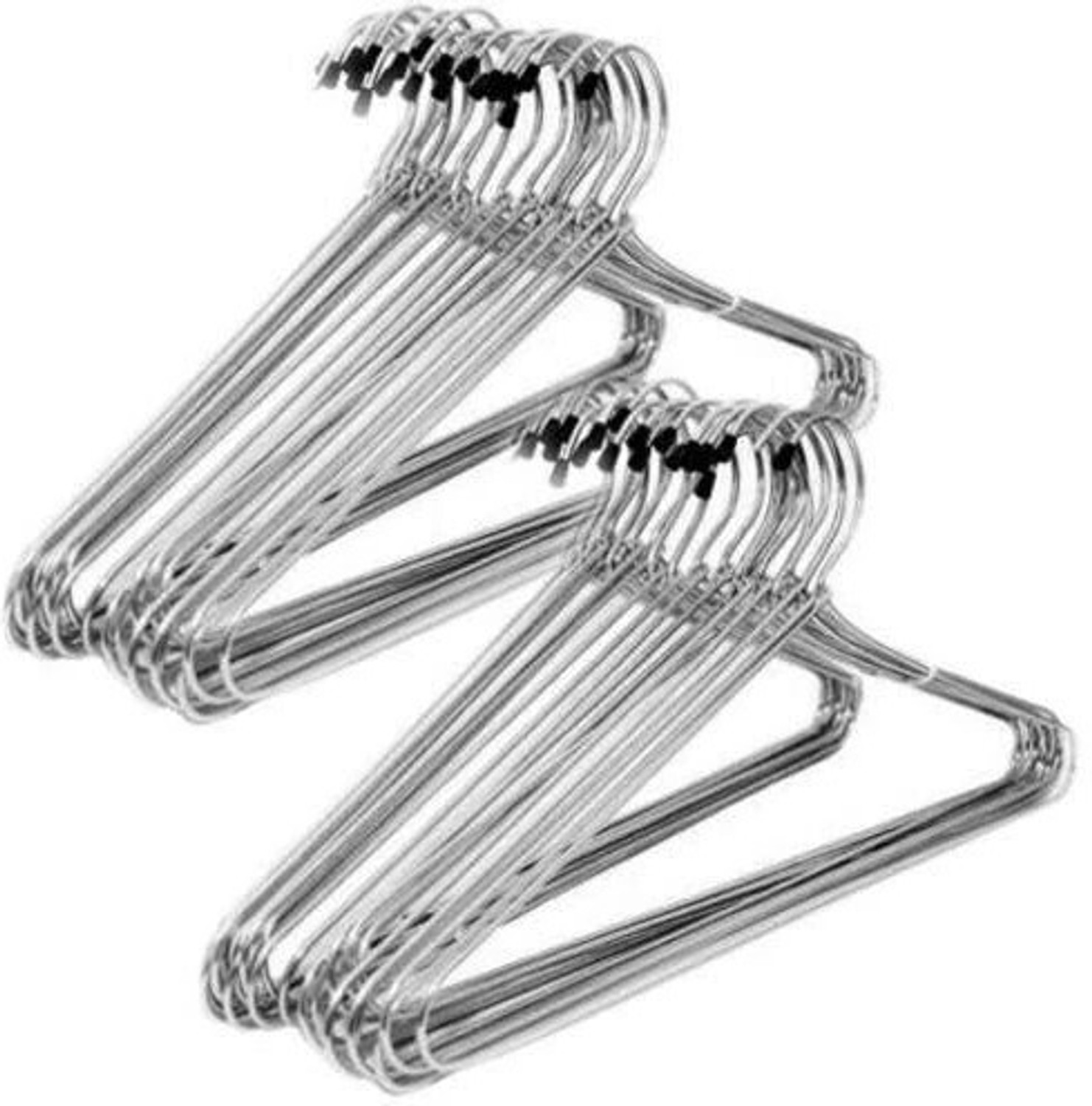 Image of LICAN 301 Shirt Hanger 24 Pcs Steel Coat Pack of 24 Hangers For Coat