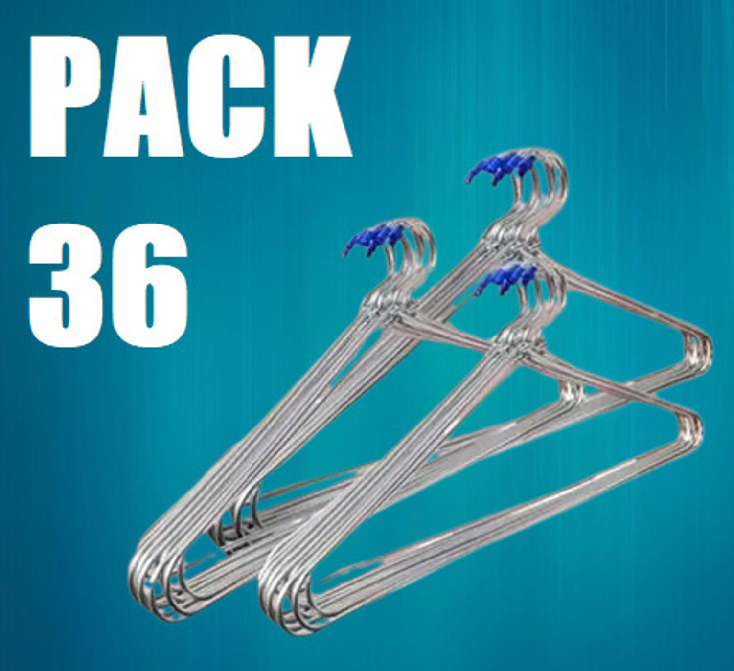 Image of MadOverHangers Steel Space Saving Steel Coat Pack of 36 Hangers For Coat (Silver) Plastic Dress Pack of 36 Hangers For Dress