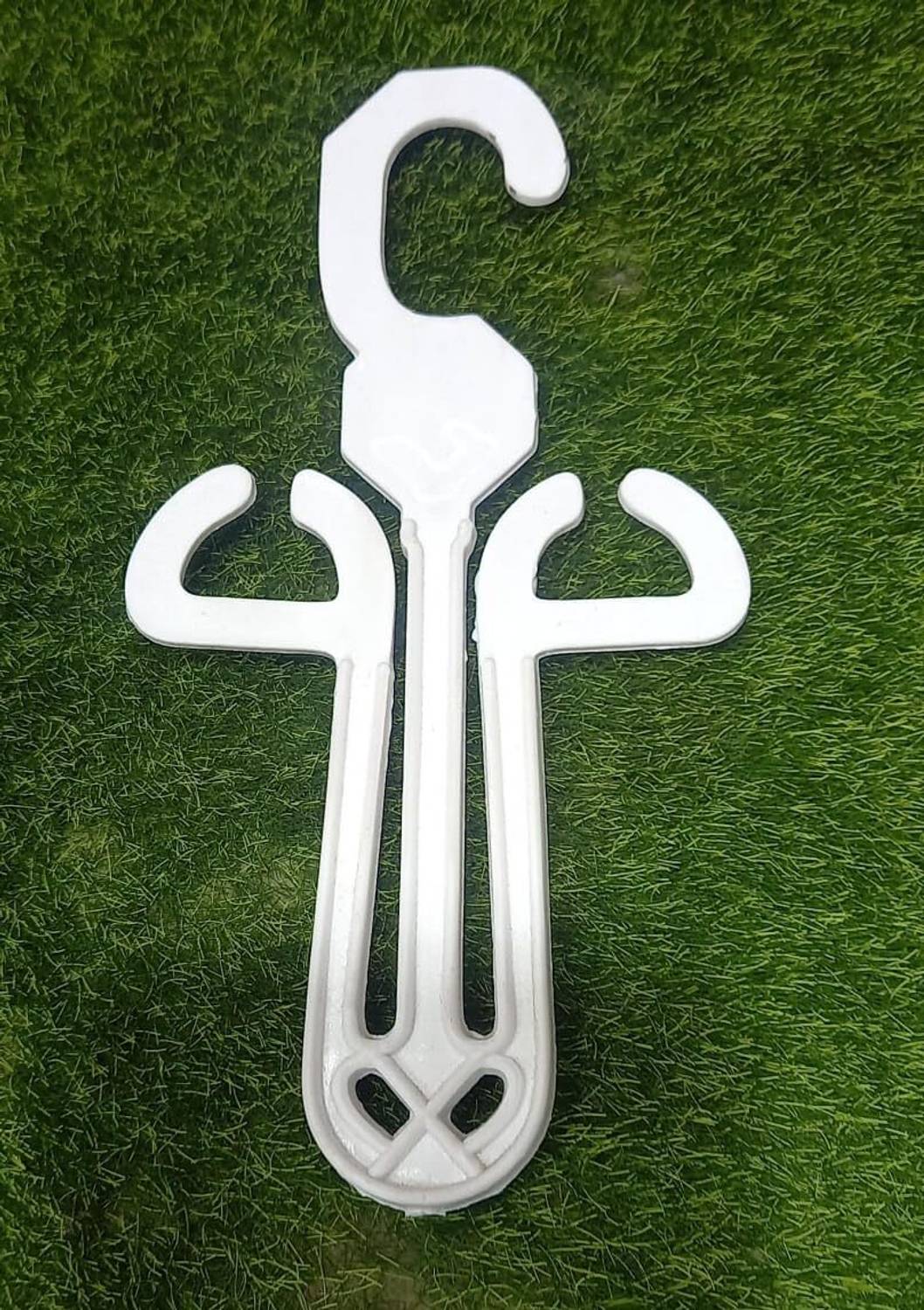 Buyer's Choice Slipper Stand Hanger U Shape Plastic Belt Pack of 10 Hangers For  Belt