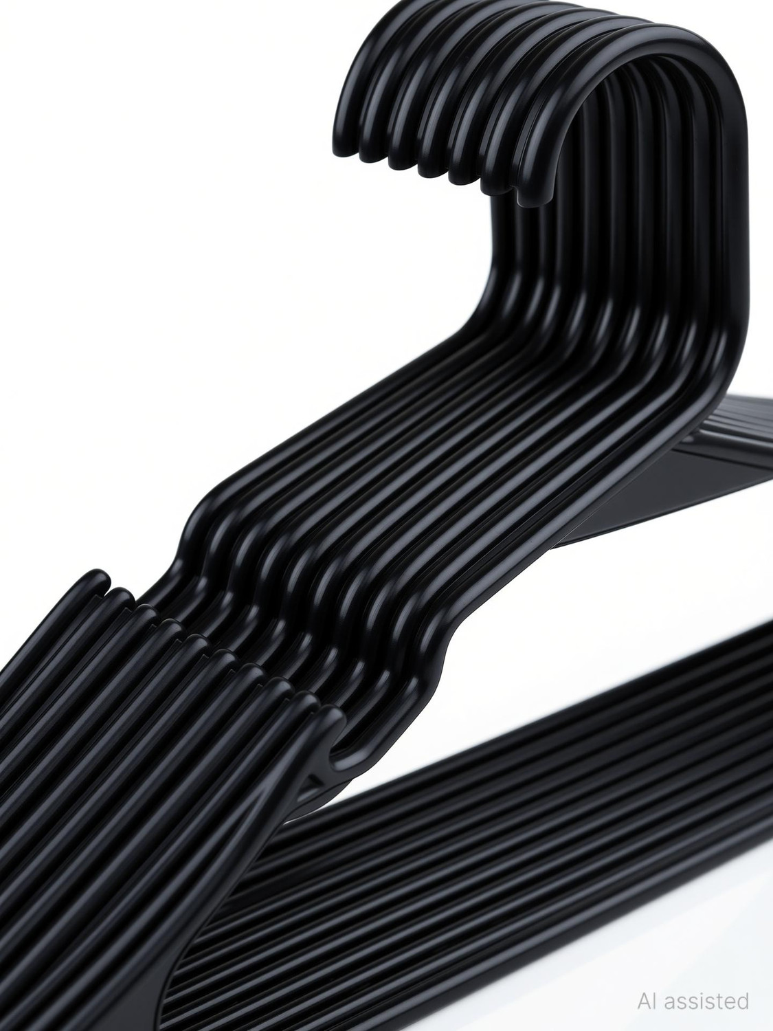 Image of Moxstar Plastic Shirt Pack of 24 Hangers For Shirt