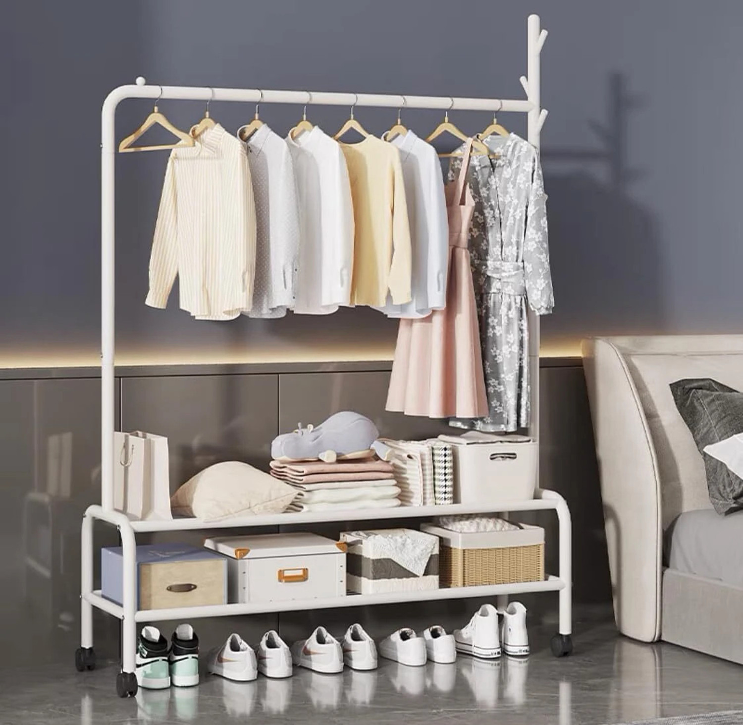 Image of LUKZER Steel Floor Cloth Dryer Stand MGR