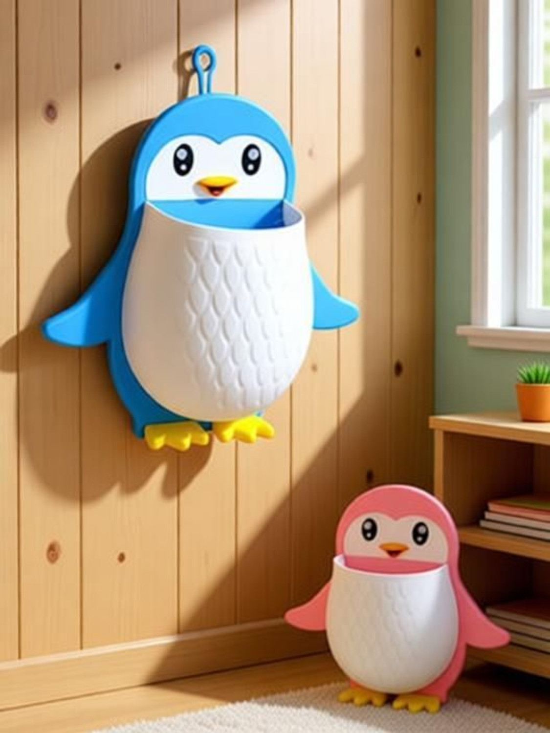Image of Radha Multipurpose Storage Organizer Penguin Shelf for Home & Kitchen X1.499 Accessories Organizer