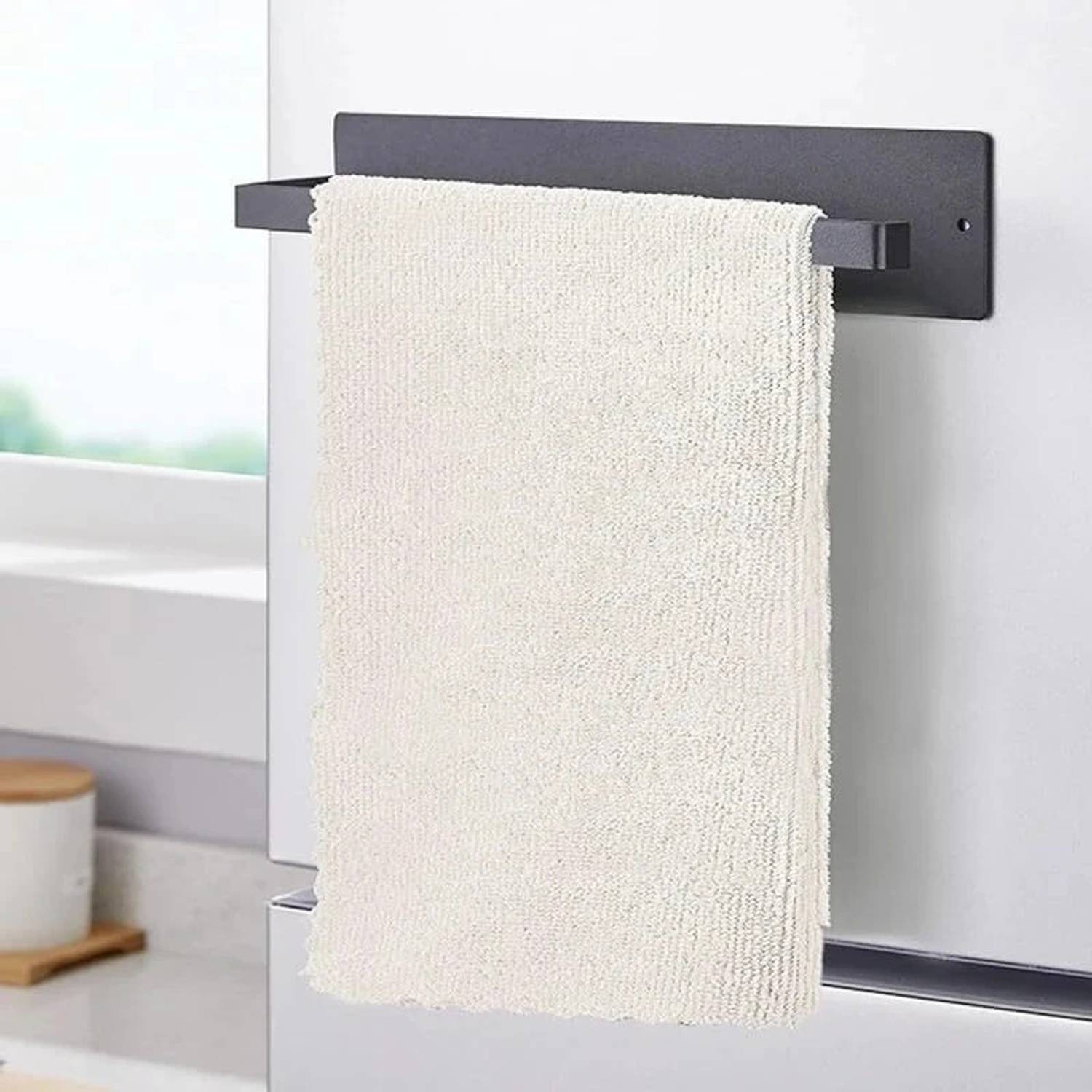 Arhat Magnetic Towel Holder | Tissue Roll Holder | Foil roll, Clean wrap Holder Regular Organizer