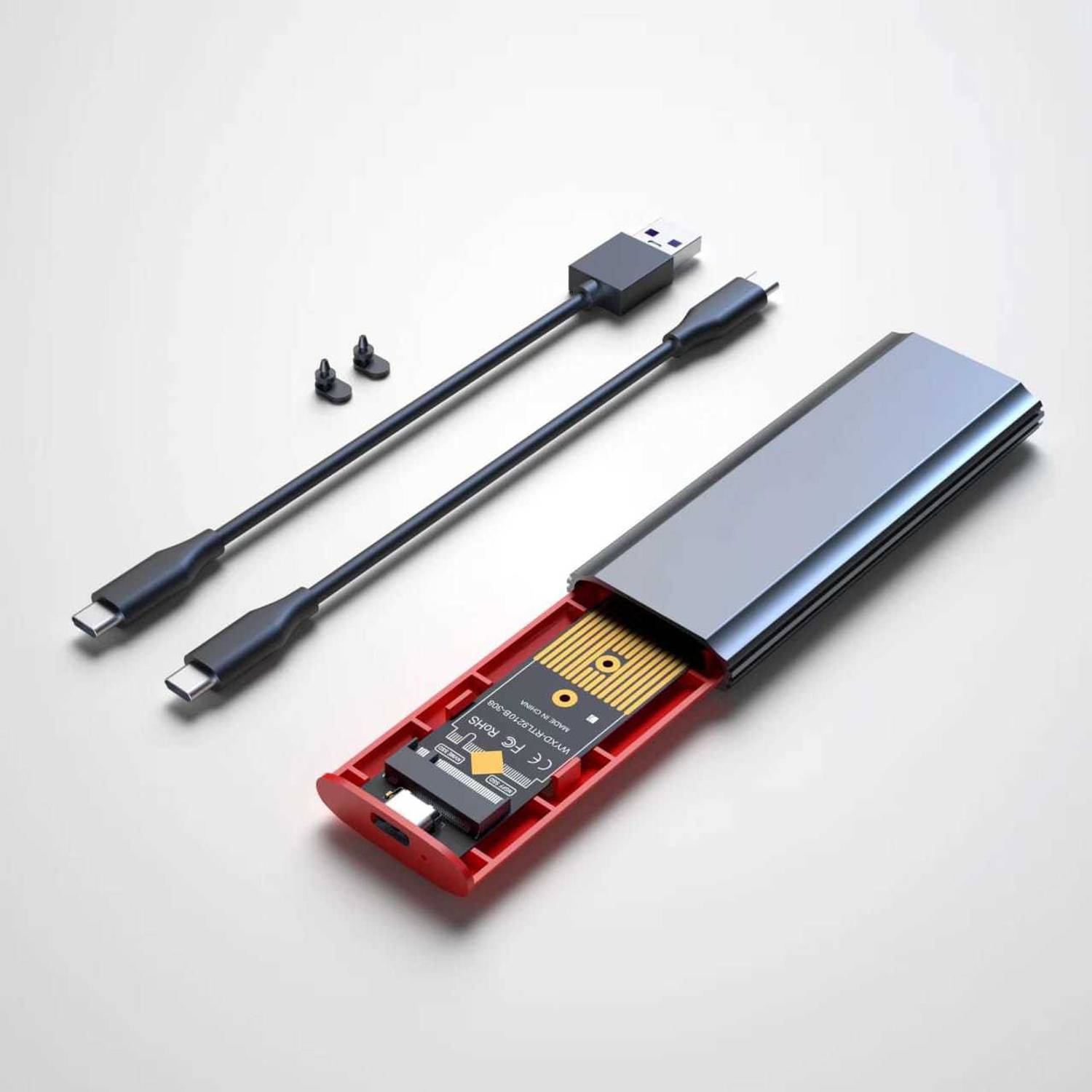 ULTRABYTES M2 SSD Case M.2 To USB 3.1 Gen 2 10Gbps Nvme SSD