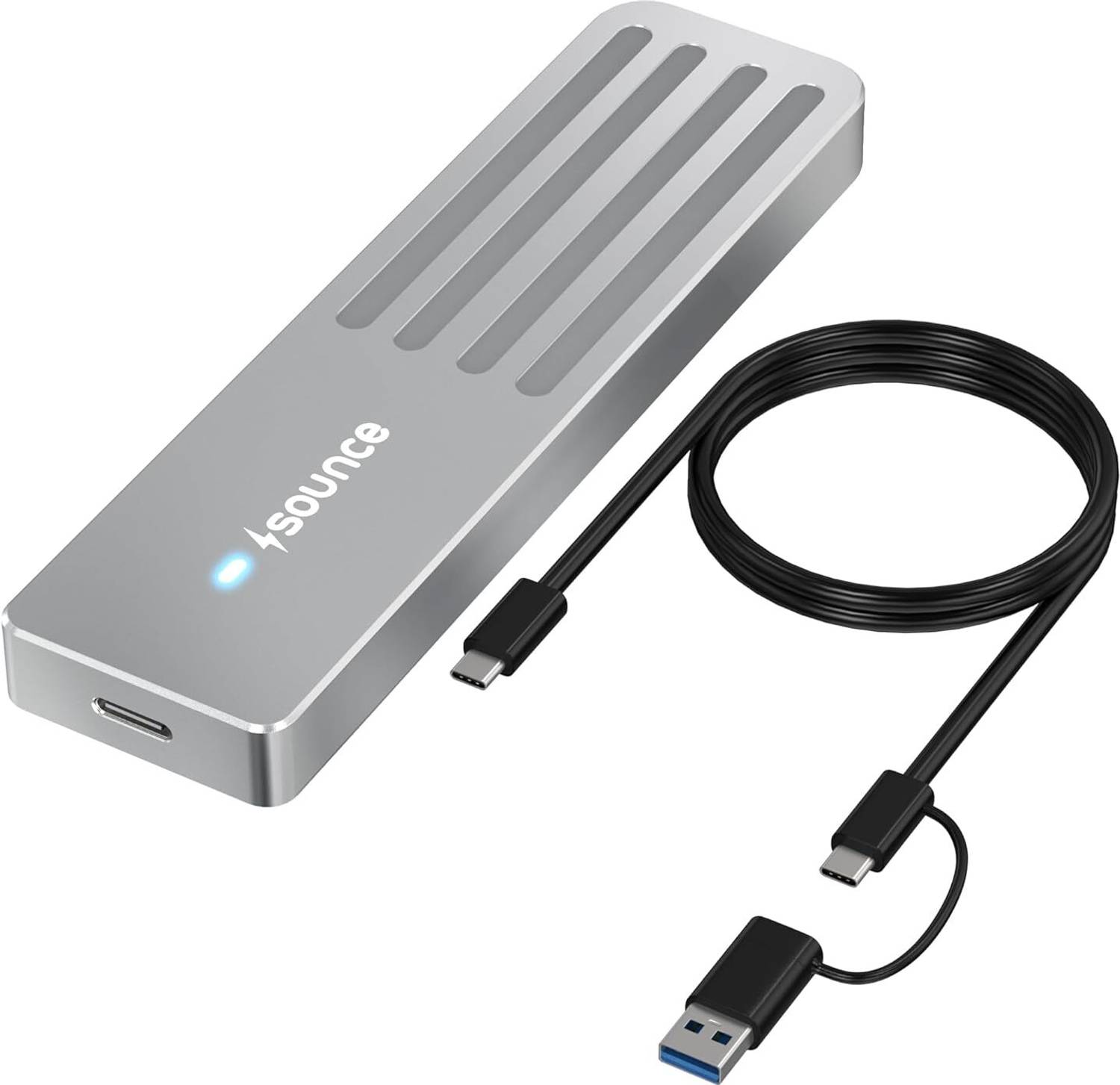 sounce M.2 NVMe SSD Enclosure USB 3.1 Gen2