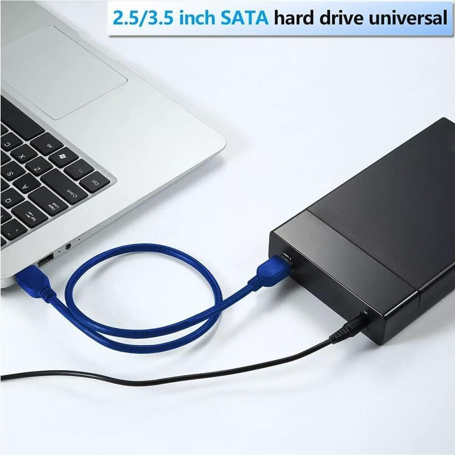 Image of TERABYTE USB 3.0 HDD Enclosure External Hard Drive for 3.5 & 2.5 inch SATA Hard Drive 3.5 inch Desktop Casing