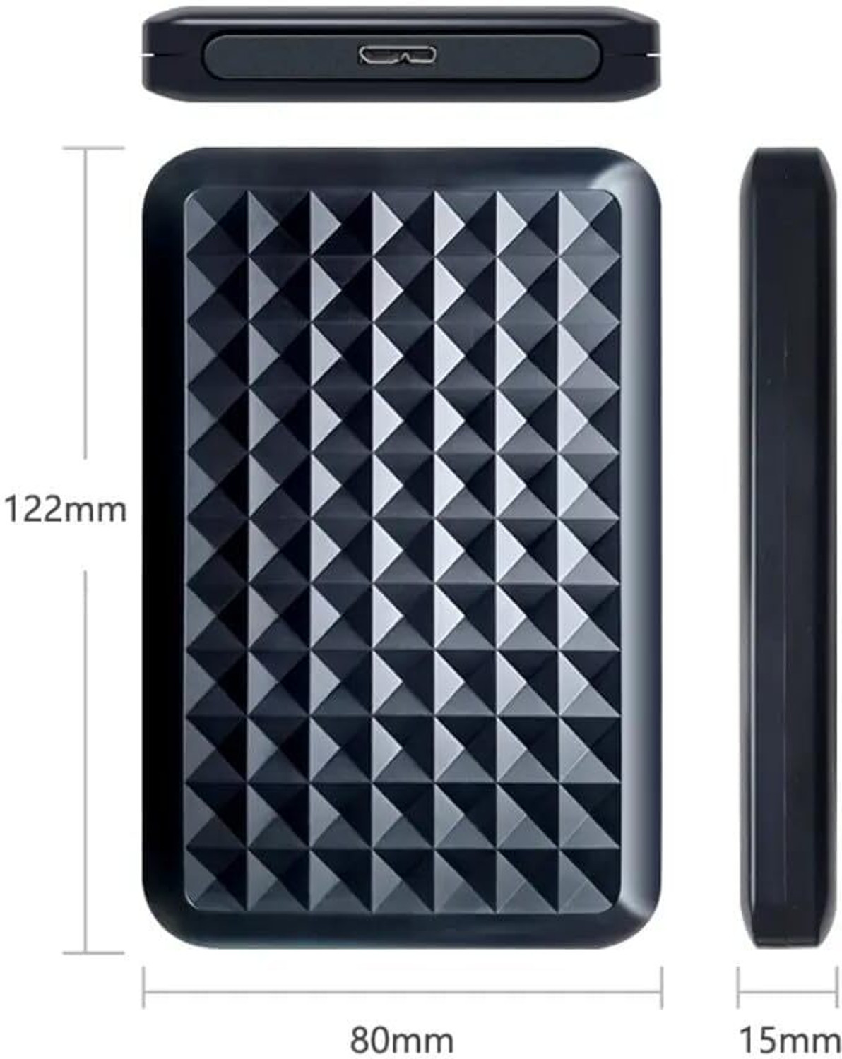 Image of Carecase 2.5inch Portable Harddrive External Harddrive 320 Gb External Hard Disk Drive GB External Hard Disk Drive (HDD)