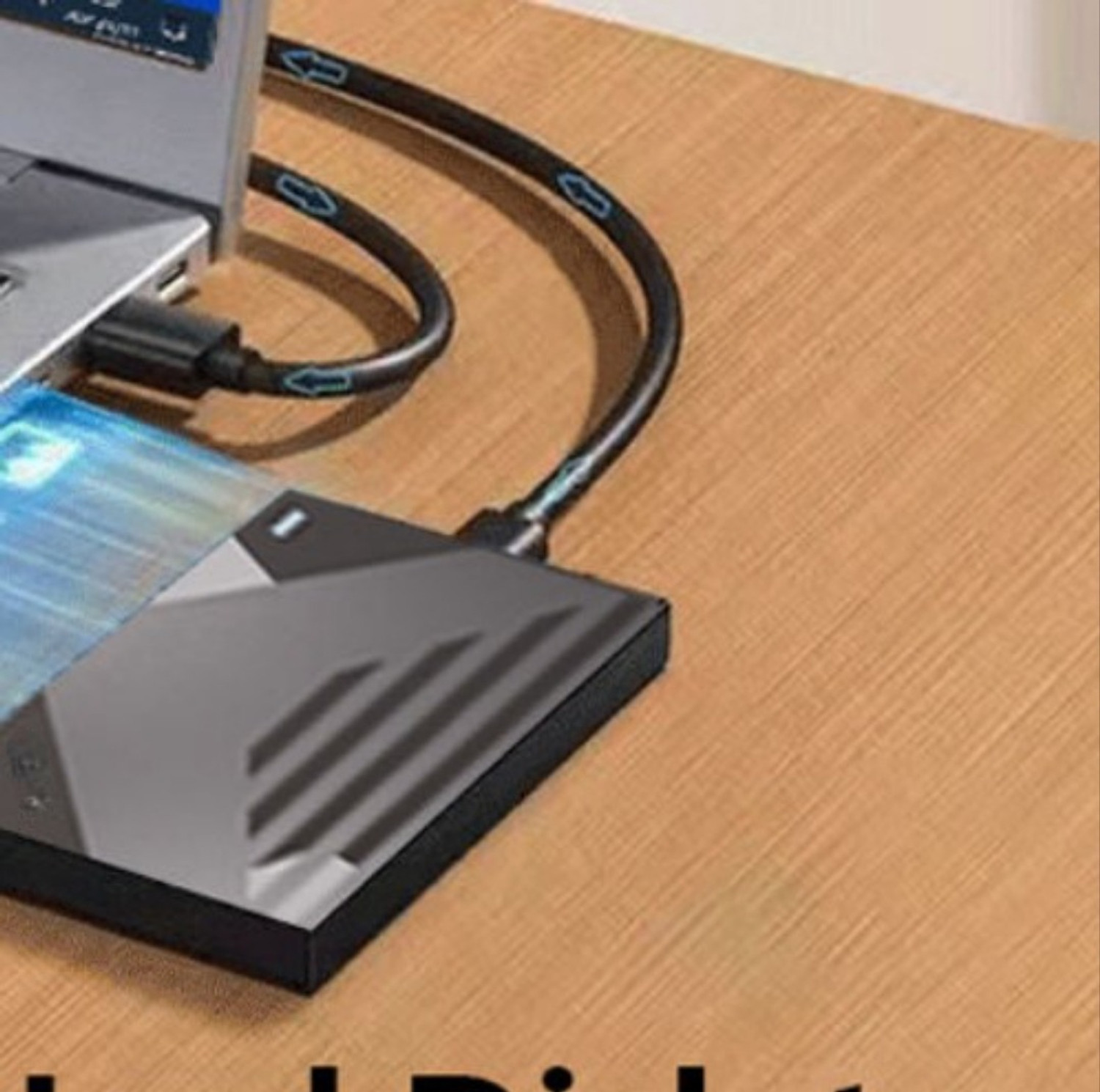 Image of itick Usb3.0 Hard Disk Enclosure 2.5inch Sata Portable Plastic Hdd Ssd Case 2.5 inch PC Laptop External Interface USB