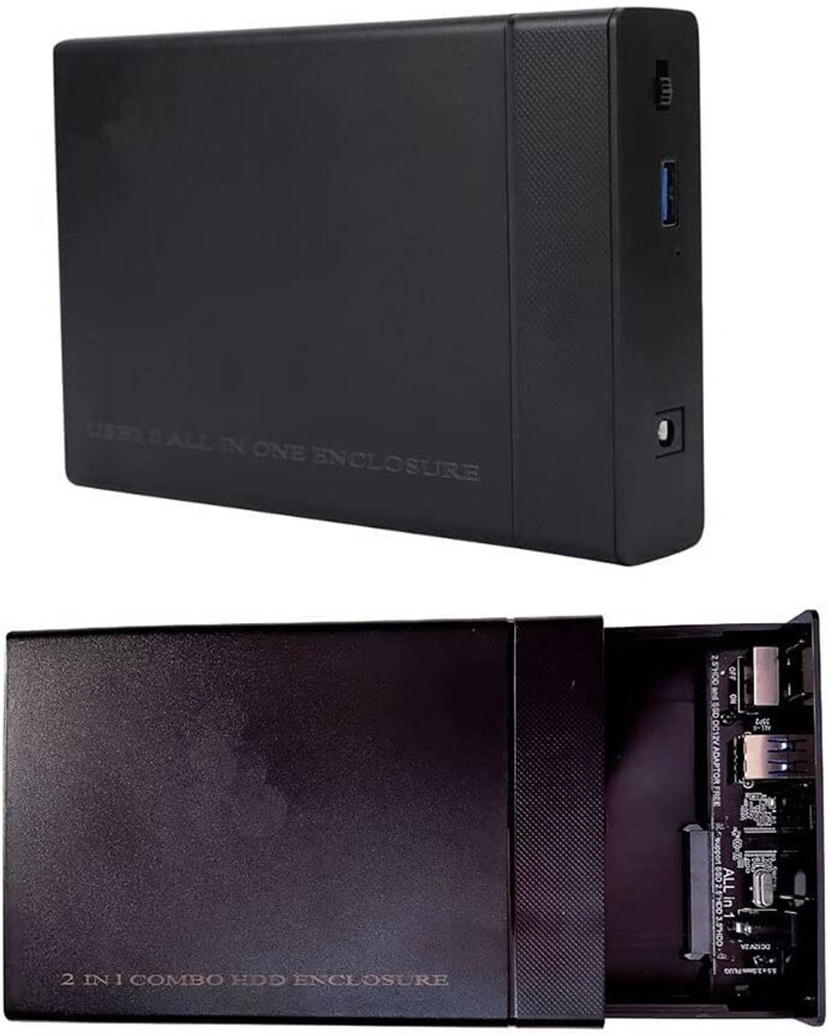 TERABYTE 2in1 USB 3.0 Sata 2.5"/ 3.5" Dual External Sata Hard Dis