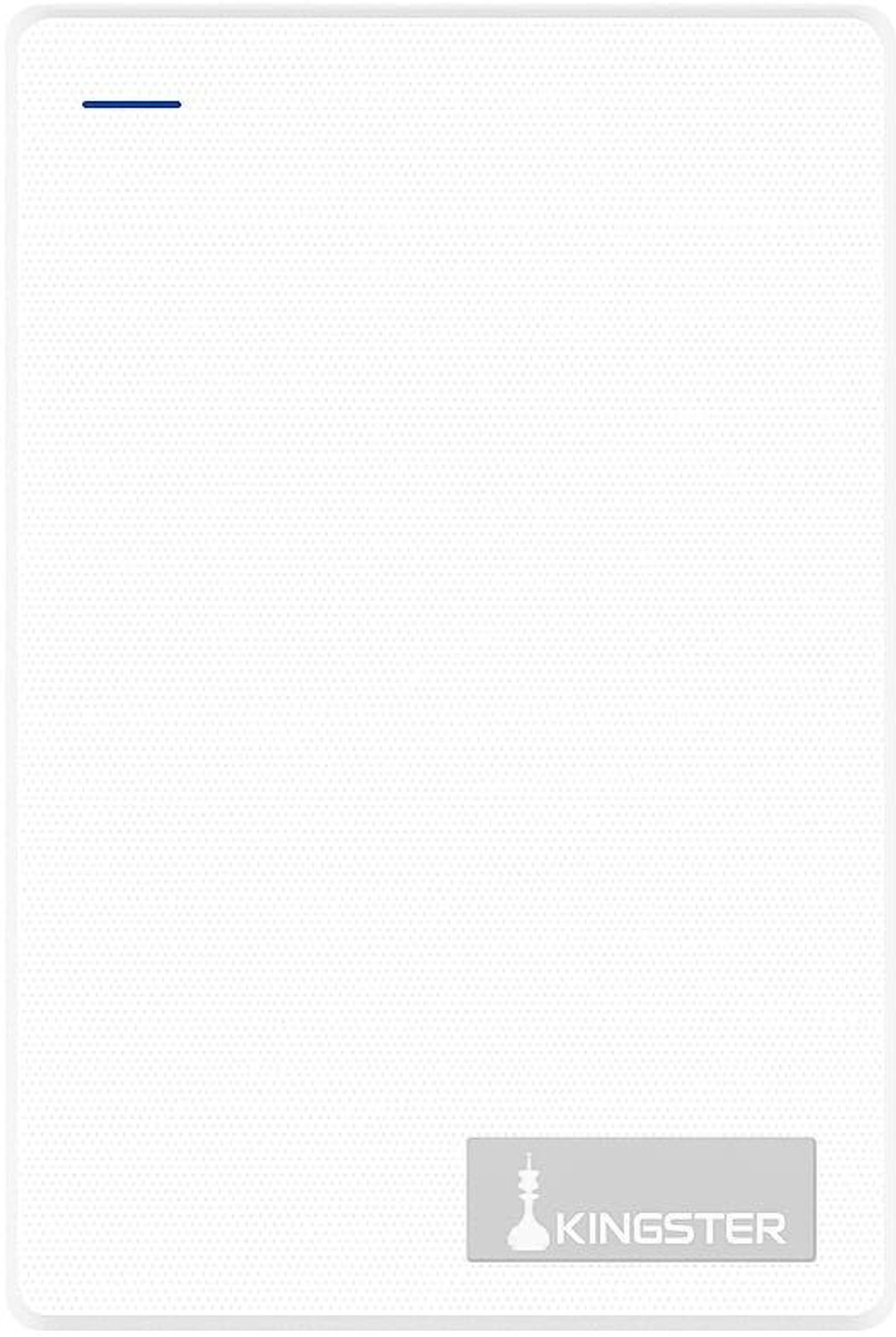 Image of kingster 500GB Ultra Slim External Hard Drive (Portebal Hard Drive, White, 1 TB) 3 inch External Hard Drive
