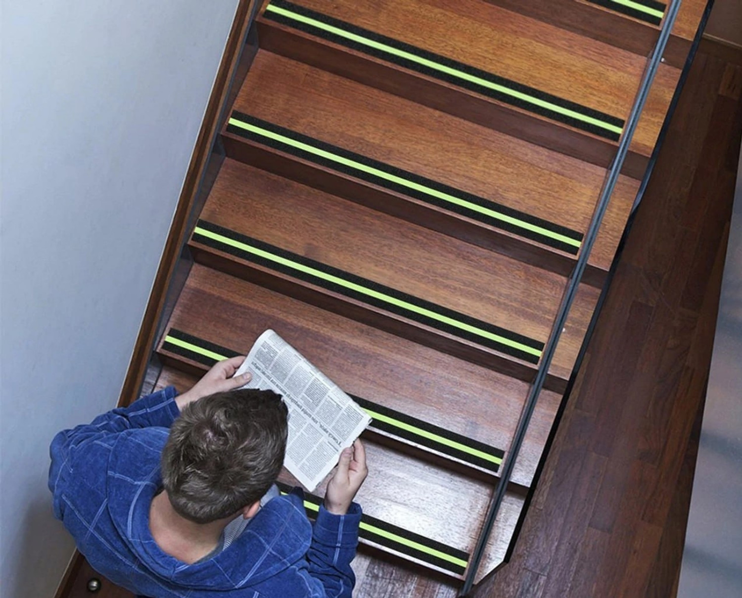 Image of Traxloxter Anti Slip Tape for Stairs & Bathroom | Waterproof Non Skid Grip 5m 5 m Anti Slip Tape