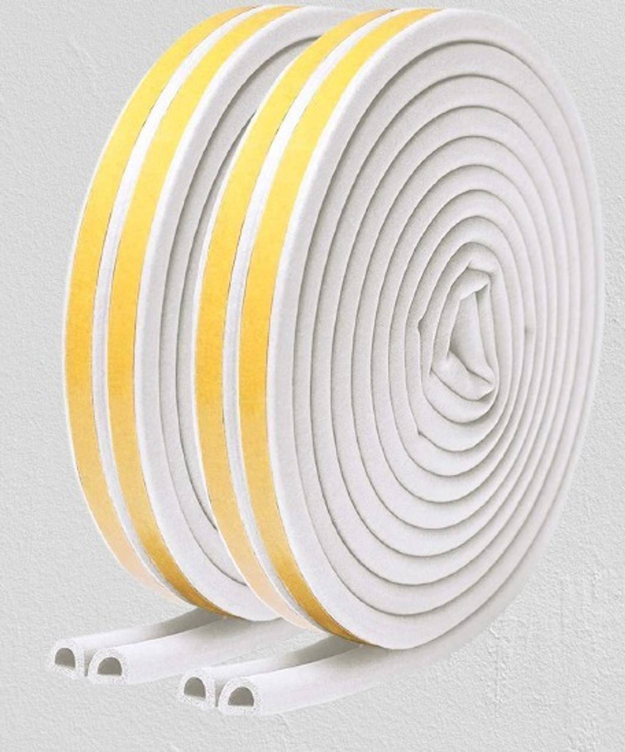 AARUBHAKTI ENTERPRISE Universal Windproof & Waterproof Window Foam Gap Filler 6 m Foam Tape
