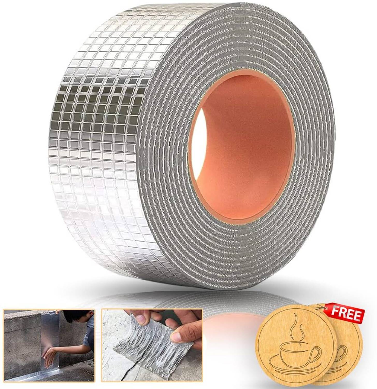 Betlex Leakage Repair Waterproof Tape for Pipe Leakage Roof Water Leakage Solution 5 m Single Sided Tape