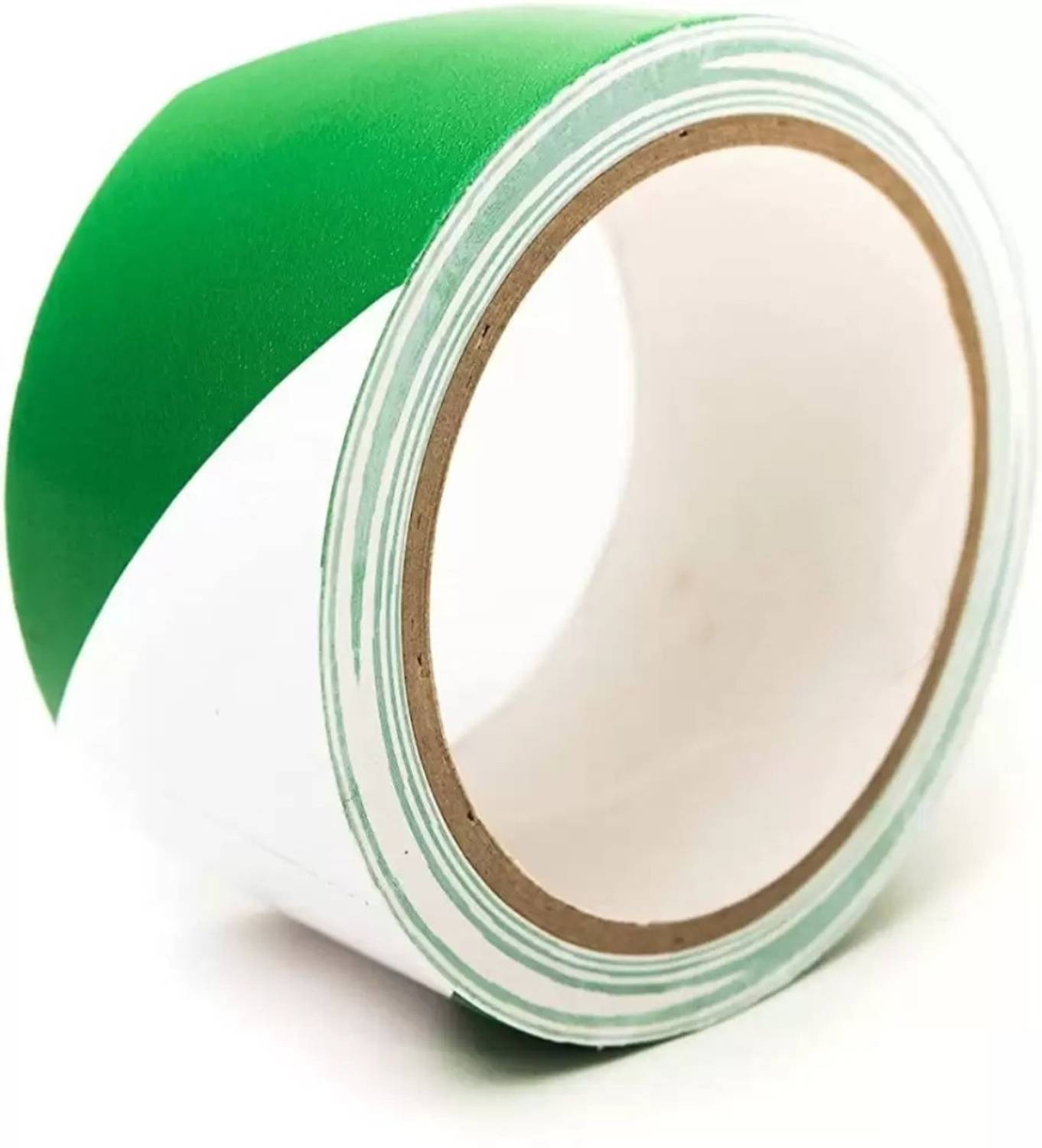 R K SALES R K Super Strong Floor Marking Tapes Zebra White-Green