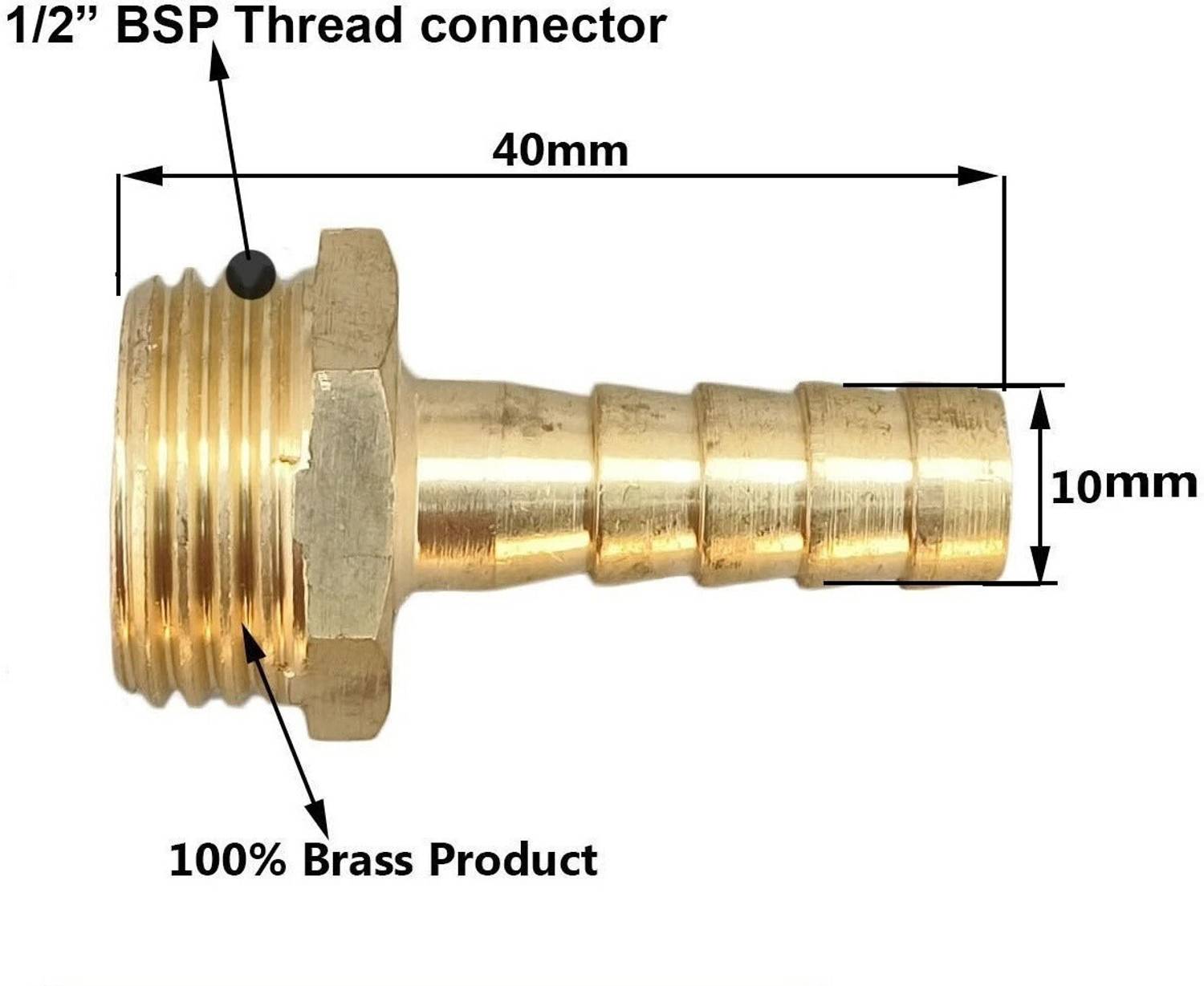 ESEKSAFAR 1/2inch Brass Ball Valve Set - Image 2