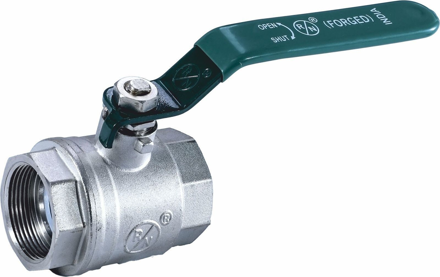 Image of RN Forged Brass, Nickel Plated 2 ART-4000 25MM(1 inch) Ball Valves