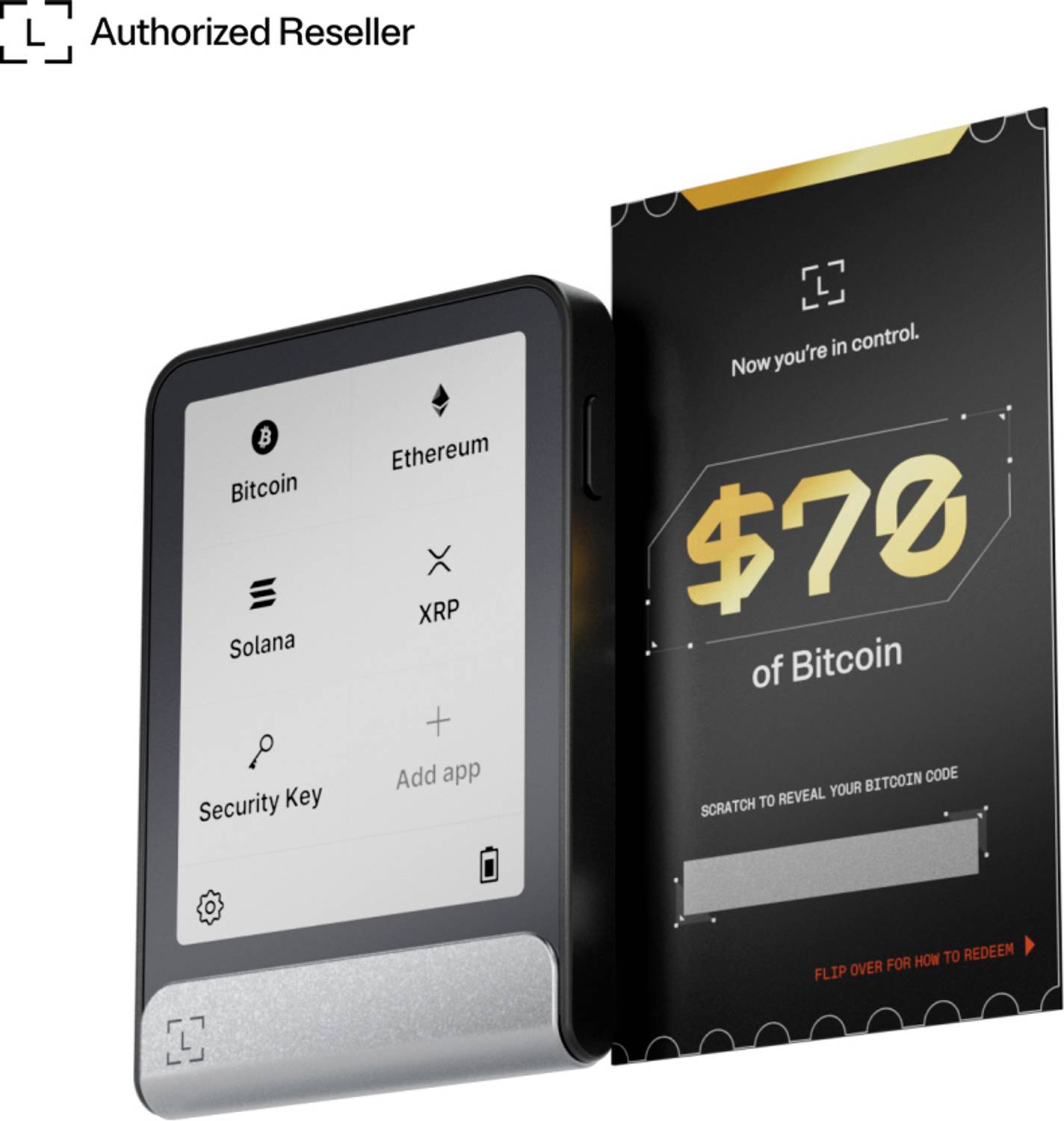 Ledger Flex with $70 of Bitcoin -The most secure crypto hardware wallet  Price in India - Buy Ledger Flex with $70 of Bitcoin -The most secure crypto  hardware wallet online at Flipkart.com