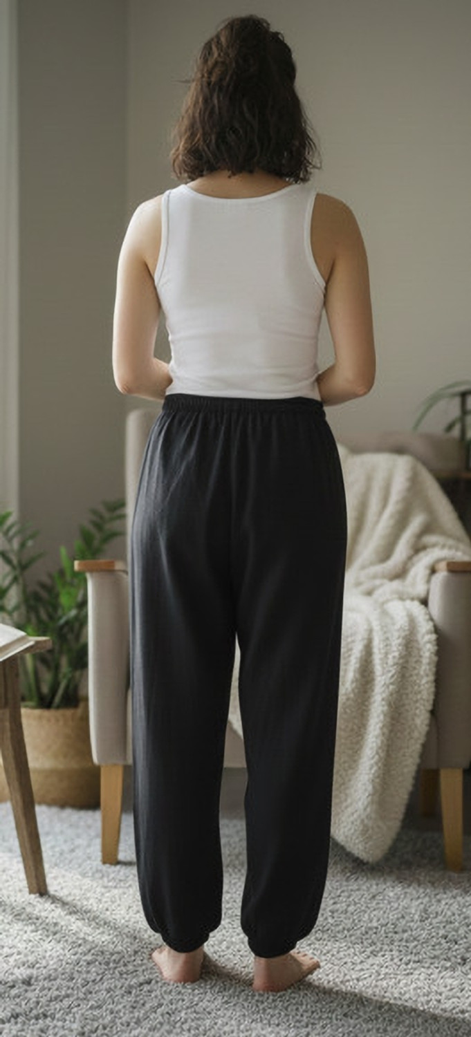 Image of SR Collection Solid Cotton Men & Women Harem Pants