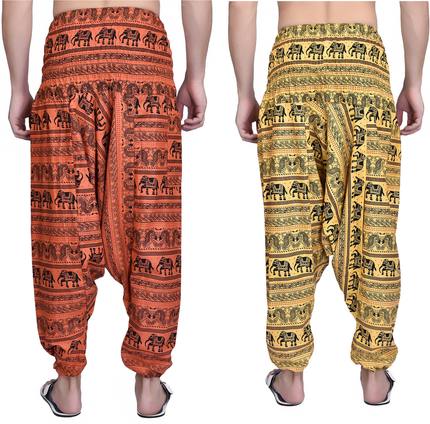 Image of Viku Printed Cotton Men Harem Pants