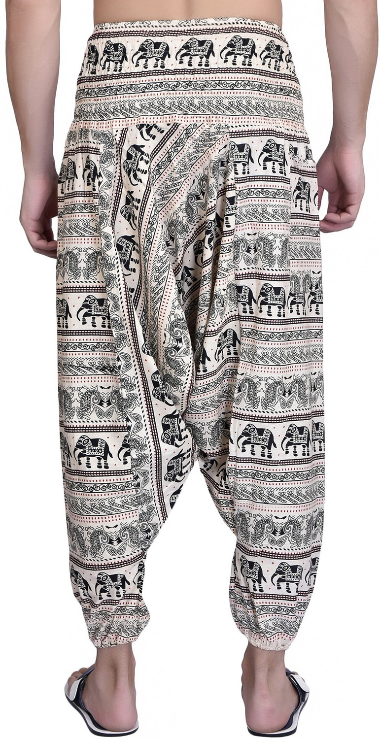 Image of Viku Printed Cotton Men Harem Pants
