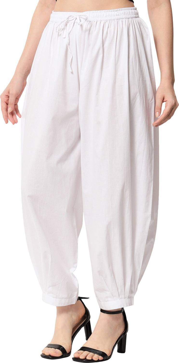 Kate Pretty Solid Cotton Women Harem Pants