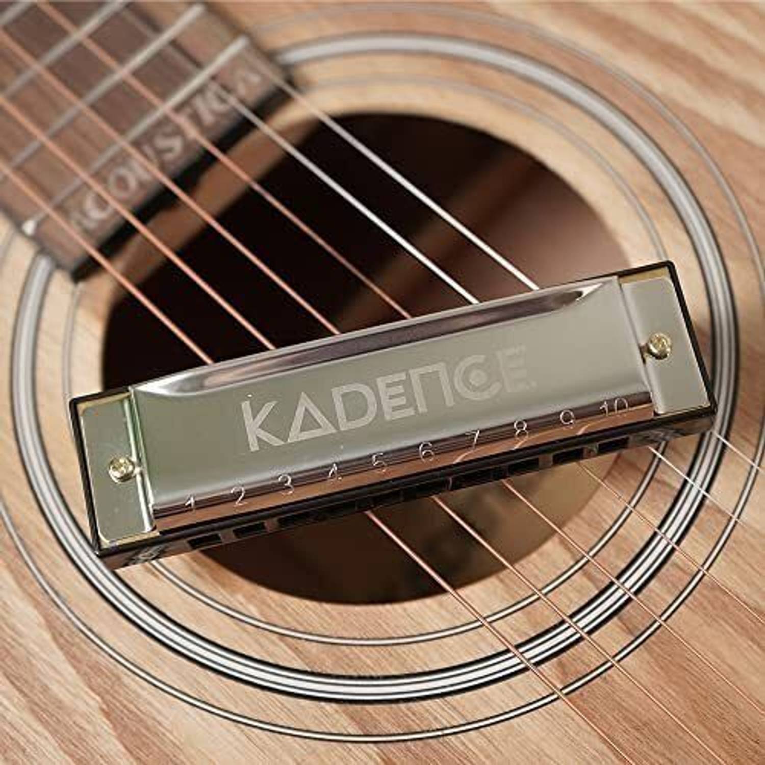 KADENCE Daitonic Harmonica, Blues Key of C, 10 Holes - Image 3