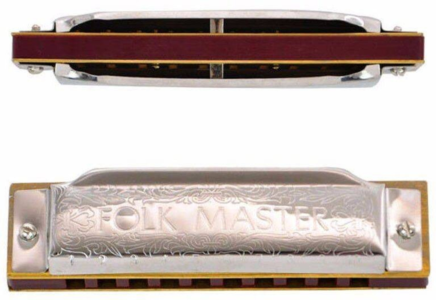 Image of SUZUKI Suzuki Folkmaster Standard 10-Hole Diatonic Blues Harp Harmonica