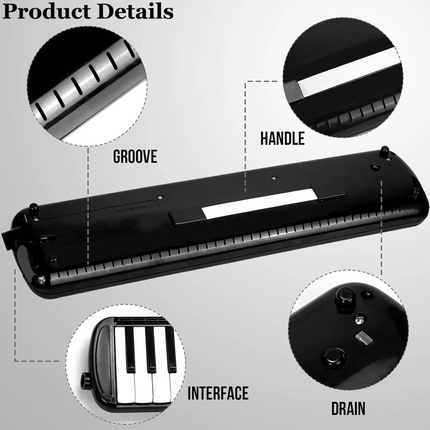 IMAGINEA 37 Keys Melodica with Accessories - Image 2