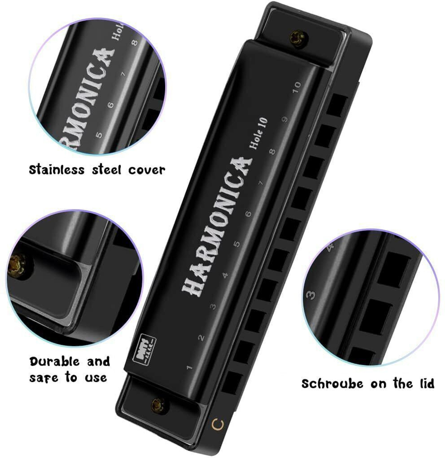 Image of KASHTHBHANJAN Harmonica Mouth Organ Musical